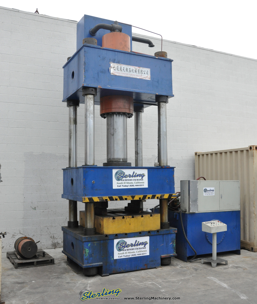 500 Ton x 48 Nantong Tongtian 4 Post Hydraulic Drawing-47