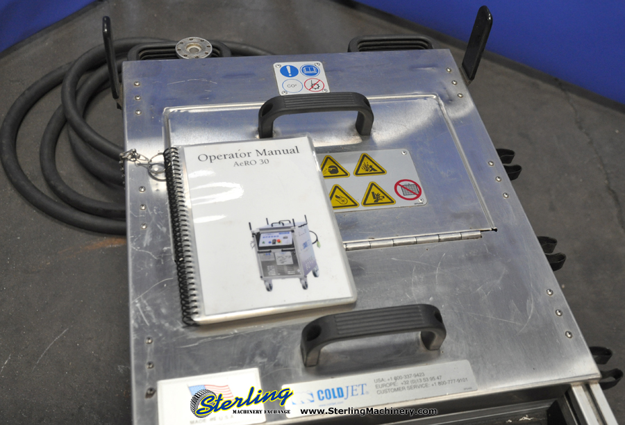 USED COLDJET 2A0150 Ice Blasting Machine, Mdl. AERO 30 , 2 Nozzles, 178 Hours, Emergency Stop, Year (2007)-50