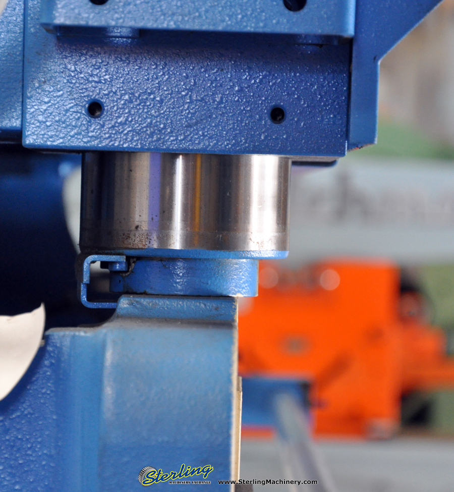 45 Ton x 5' Used Atlantic Hydraulic Press Brake, Mdl. HDE45-5, Tonnage Indicator, Light Curtains, Rear Safety Guard-52