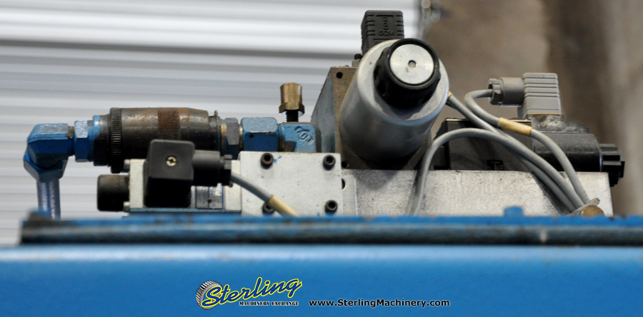 45 Ton x 5' Used Atlantic Hydraulic Press Brake, Mdl. HDE45-5, Tonnage Indicator, Light Curtains, Rear Safety Guard-52