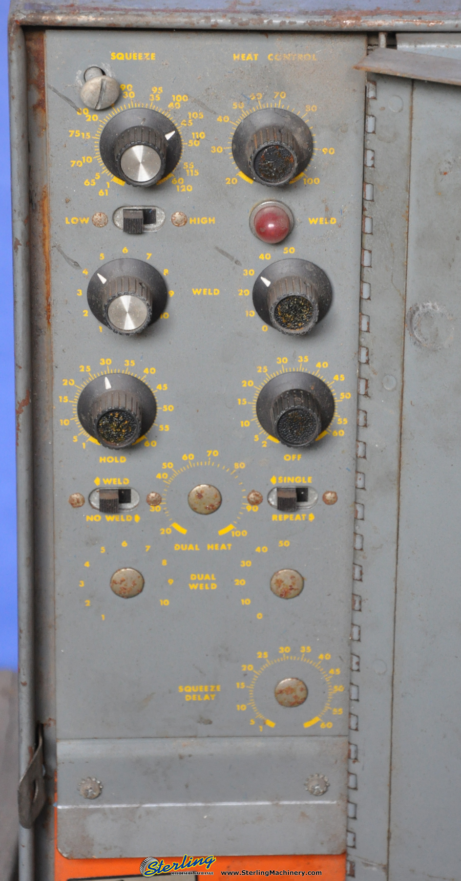 100 KVA x 18 Used Acme Rocker Arm Spot Welder(NO ARMS)wtih Solid State Controls-58