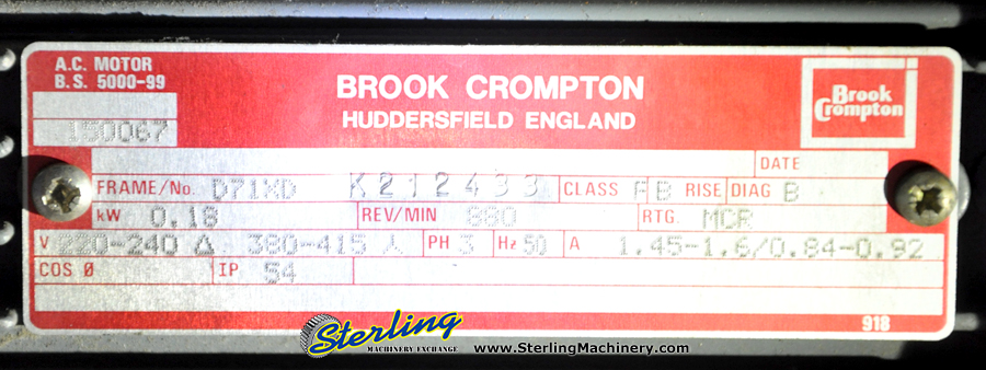 Used B & TR Rivet Machine, Mdl. HS20, Dual Palm Control, Foot Pedal, Hopper and Feeder-61