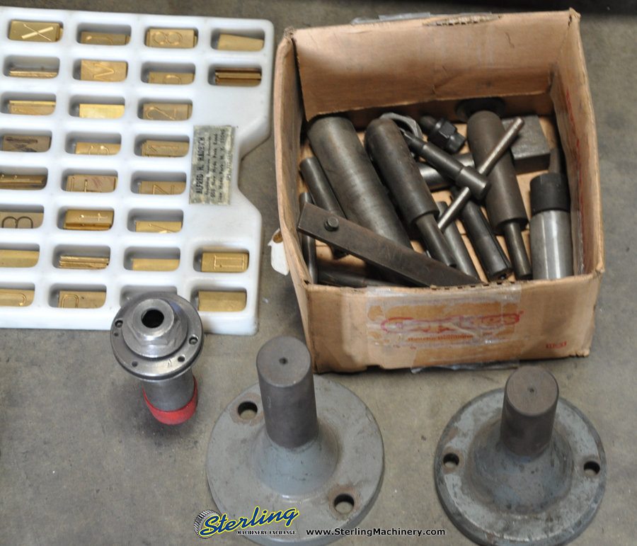 Used Deckel Engraver, Mdl. GK21, Collets, Letters, Hp 3/4-67