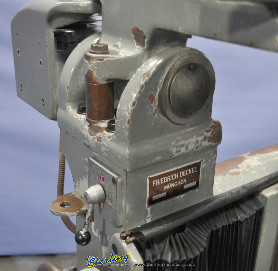 3/8 Used Deckel Three-Dimensional Pantograph Milling Machine-69