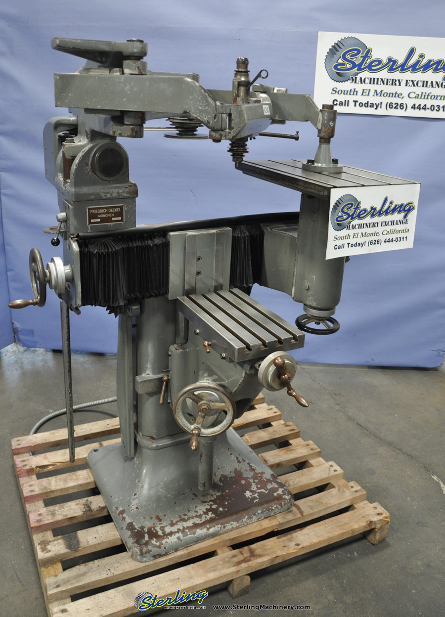 3/8 Used Deckel Three-Dimensional Pantograph Milling Machine-69