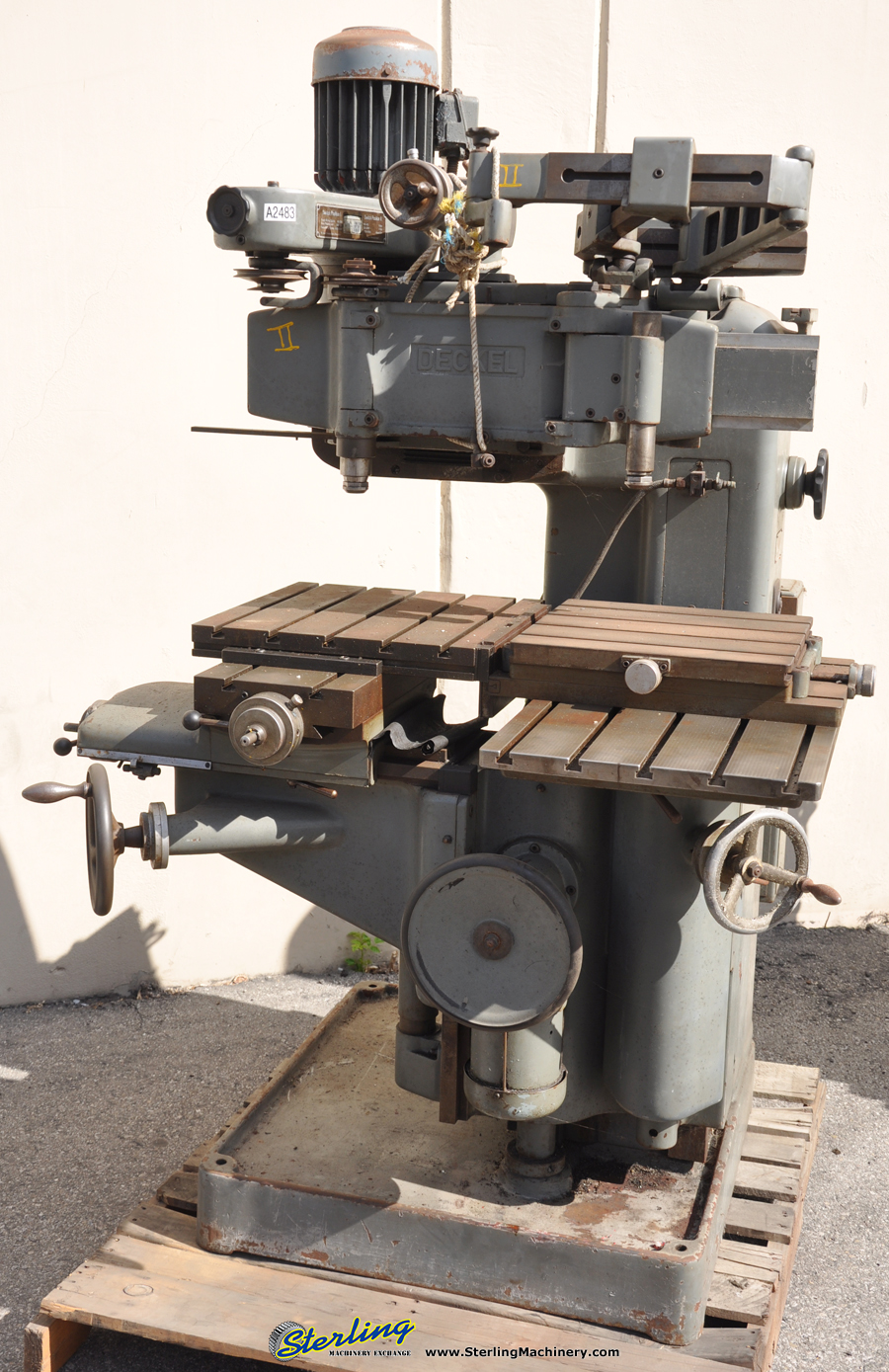 Used Deckel Pantograph Machine, Mdl. KF12, Pallet of Tooling and Extra Parts-70