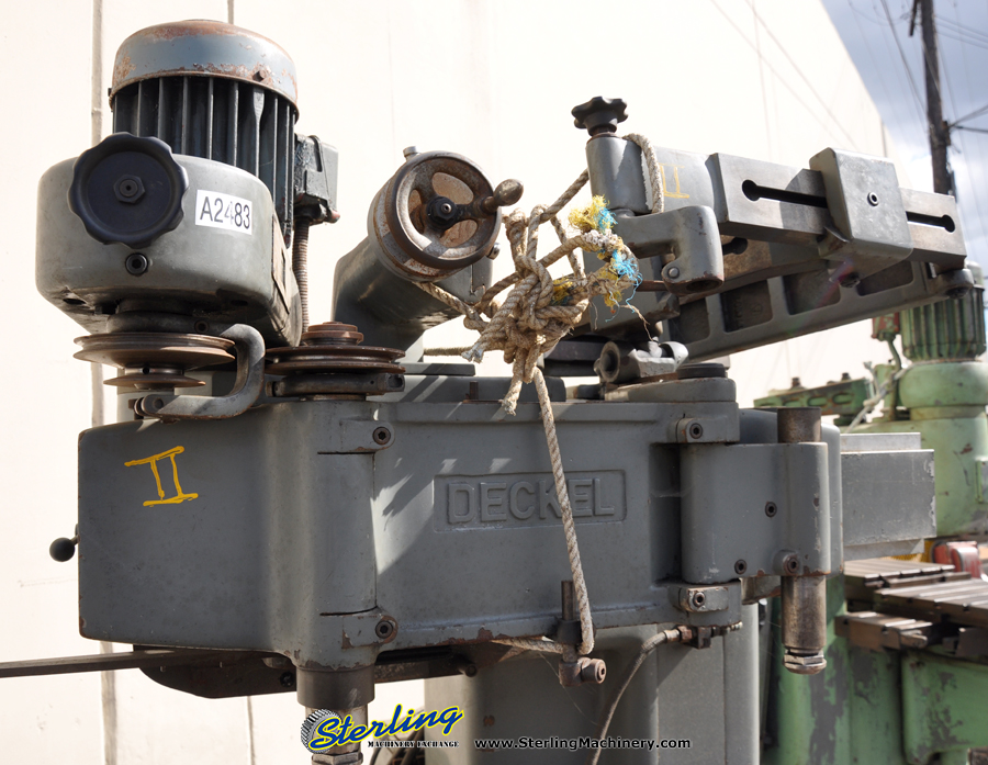 Used Deckel Pantograph Machine, Mdl. KF12, Pallet of Tooling and Extra Parts-70