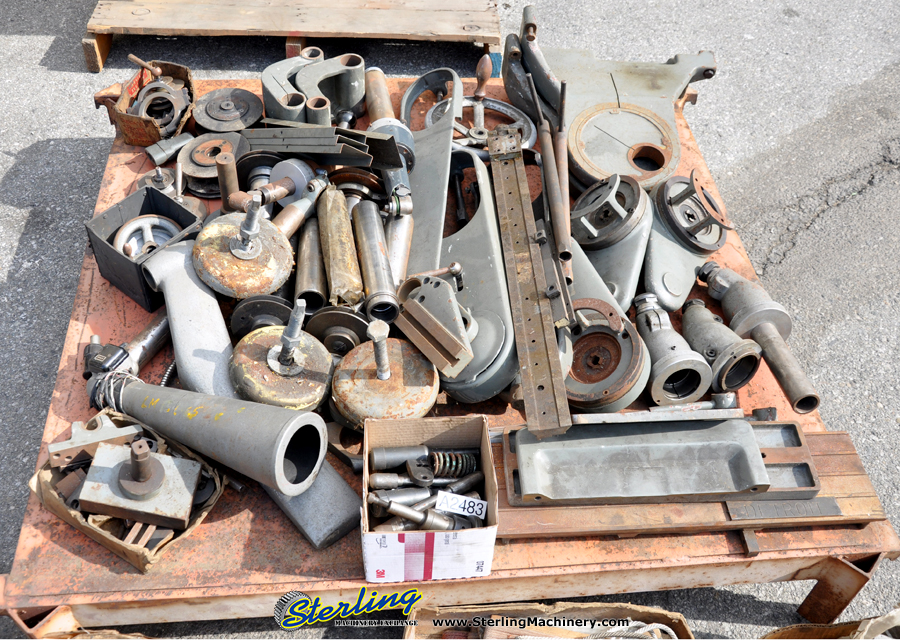 Used Deckel Pantograph Machine, Mdl. KF12, Pallet of Tooling and Extra Parts-70