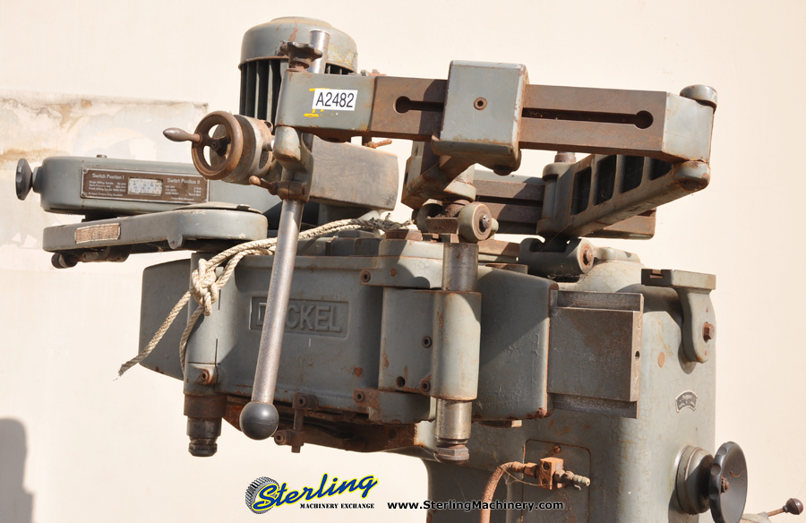 Used Deckel Pantograph Machine, Mdl. KF12, Pallet of Tooling and Extra Parts-71