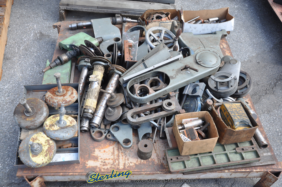 Used Deckel Pantograph Machine, Mdl. KF12, Pallet of Tooling and Extra Parts-71