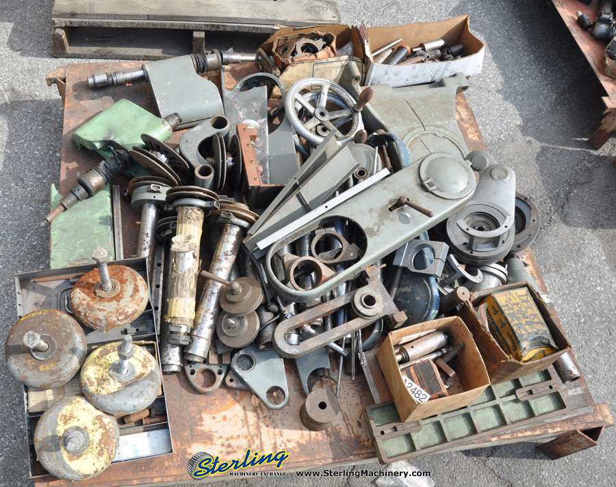 Used Deckel Pantograph Machine, Mdl. KF12, Pallet of Tooling and Extra Parts-71