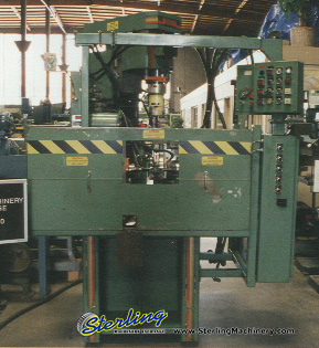 Used Snow Drill Machine (Automatic), Mdl. Special Machine, (8) Station Vertical Rotary Indexer, Auto Cycles, Parts Loader, Horsepower: 1/2 - 1 1/2, Year (1983)-75