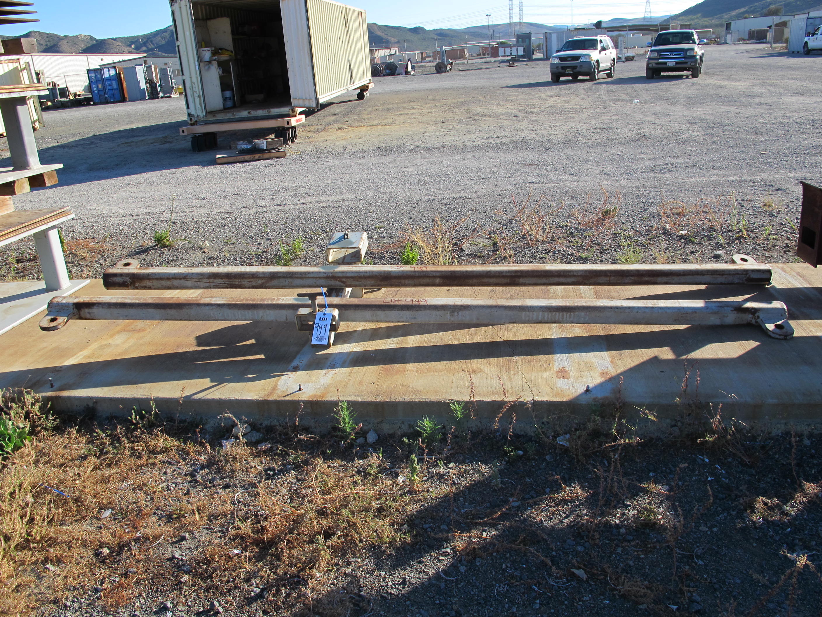 HEAVY DUTY 2-DOOR CABINET & CYLINDER DOLLY (G-49 YARD) LOADING & HANDLING FEE $25-