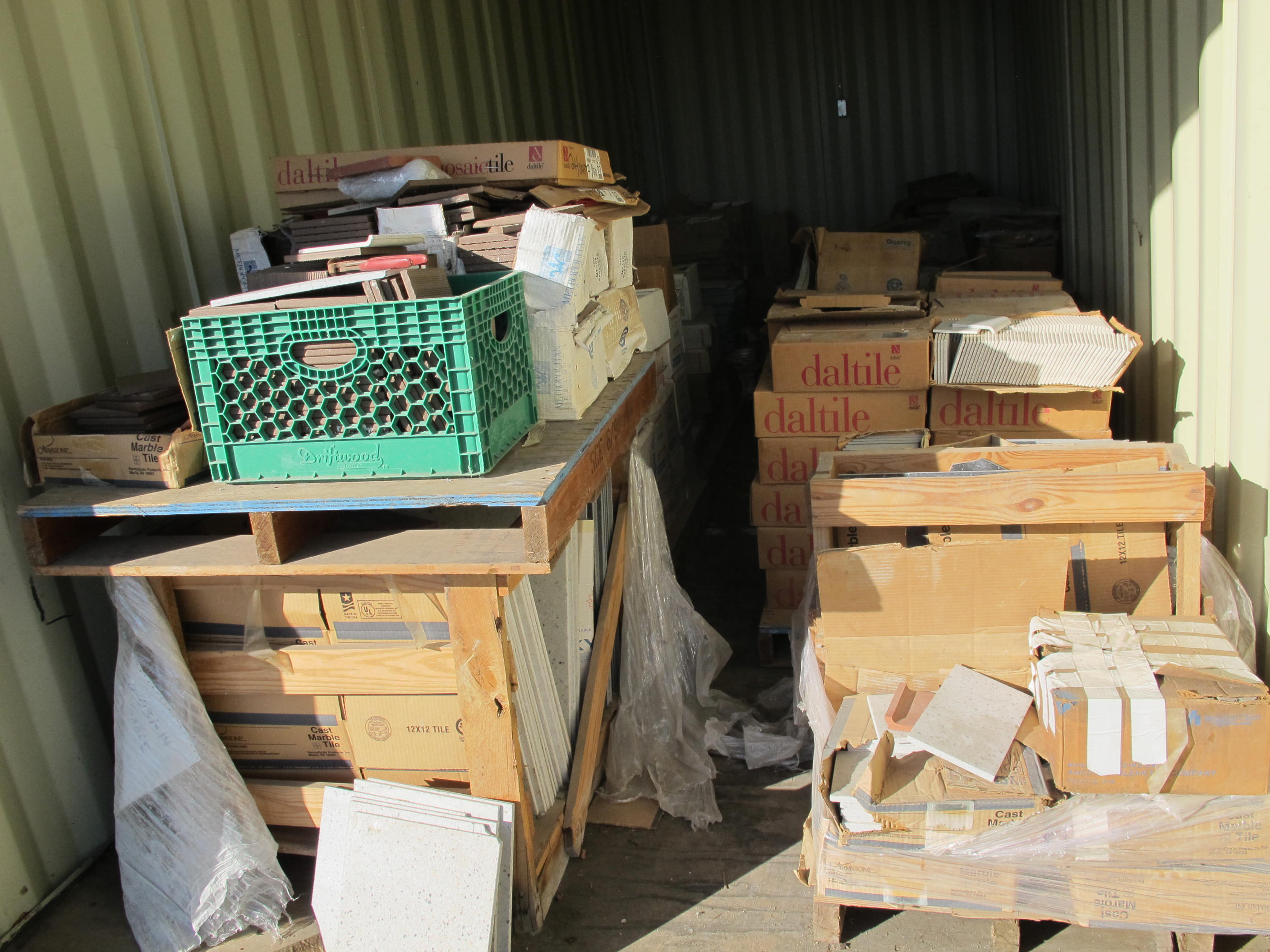 LOT METAL RACKS (WH LOT) LOADING & HANDLING FEE $15-