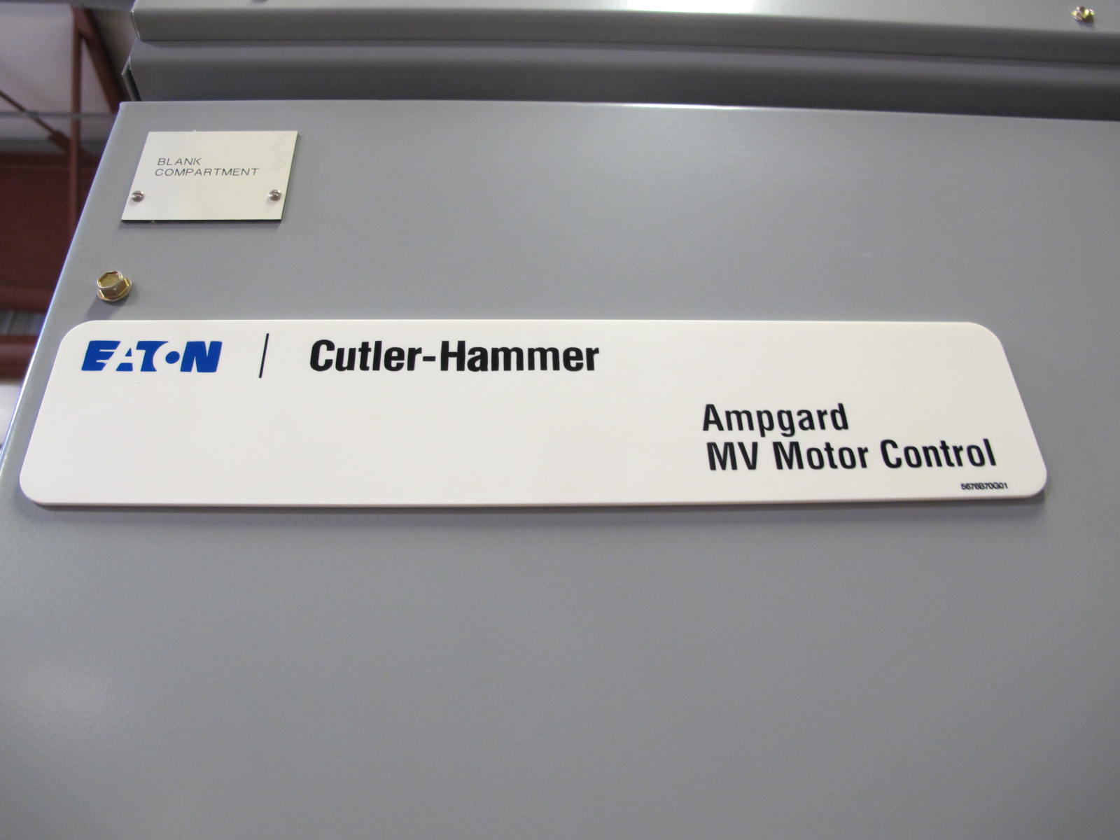 EATON/CUTLER HAMMER MOTOR CONTROL CENTER AMPGARD, 300 HP STARTER. LOCATED AT W-50 . LOADING AND HANDLING FEE $25-390