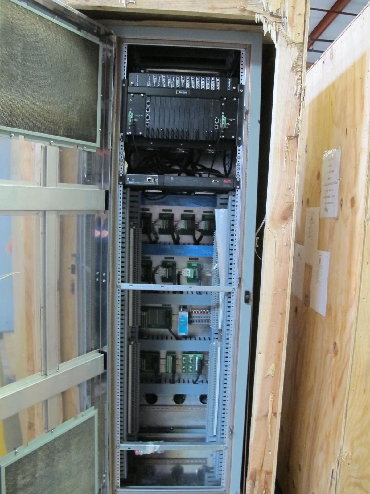 (2) FFCPD ANALYZER RACK CABINET ASSEMBLY. LOCATED AT W-50 . LOADING AND HANDLING FEE $25-391