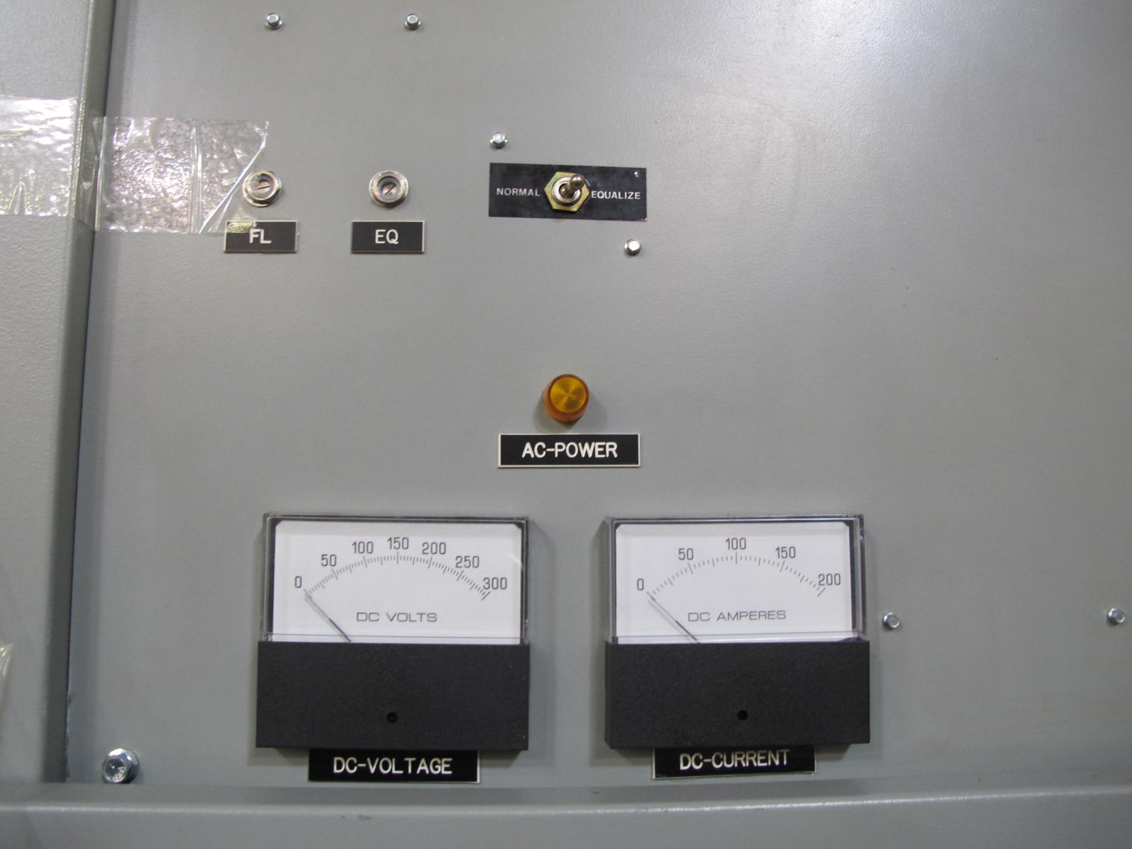 C&D TECHNOLOGIES BATTERY CHARGER, MODEL # ARR260K100, 400A VOLT, 3 PHASE, 60 HZ, S/N LPS0406655. LOCATED AT W-50 . LOADING AND HANDLING FEE $25-393