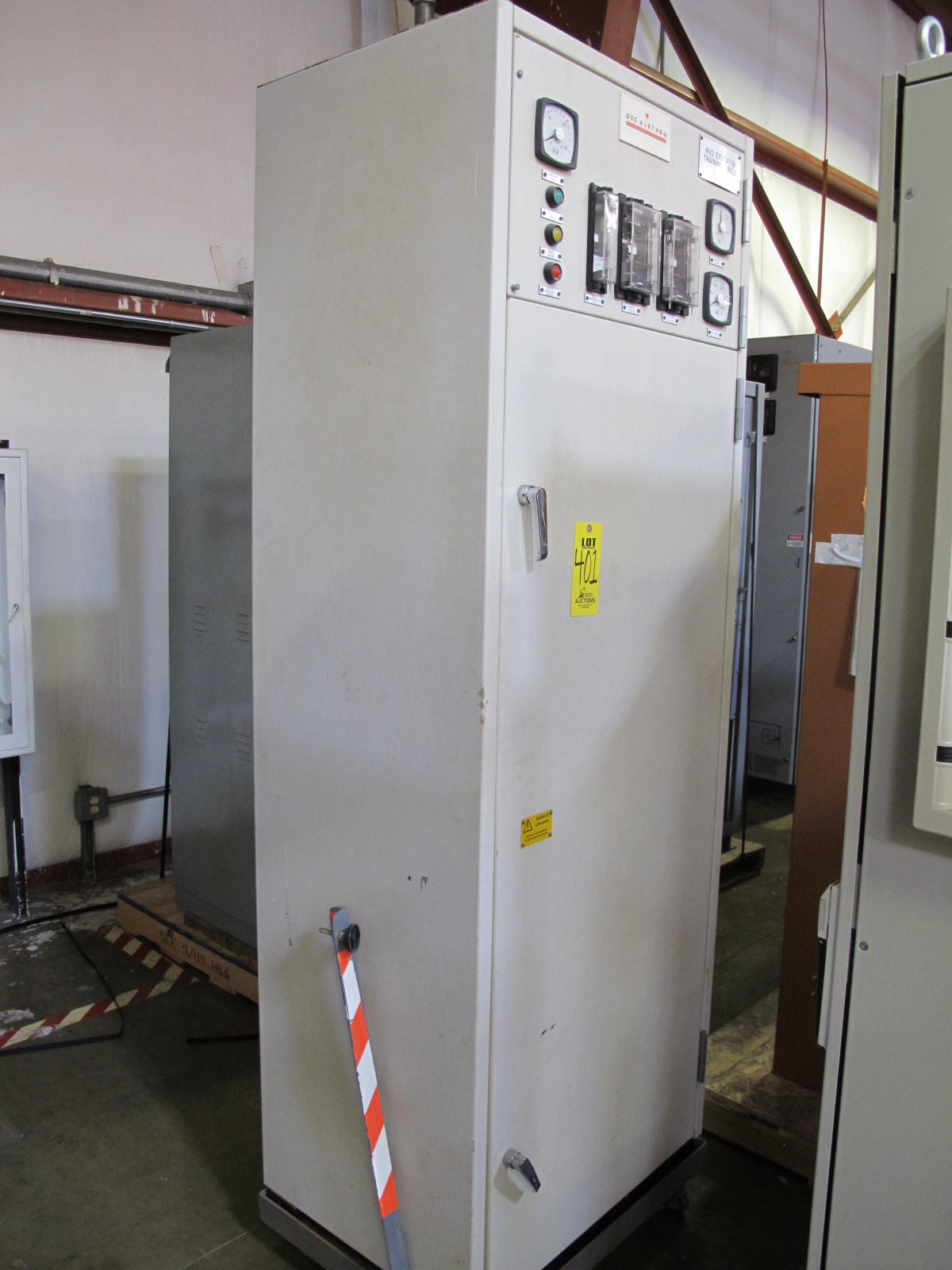 GECALSTHOM RVD EXCITATION TRAINING INDICATION/FUNCTION/ALARM CHART CONTROL. LOCATED AT W-50 . LOADING AND HANDLING FEE $25-401