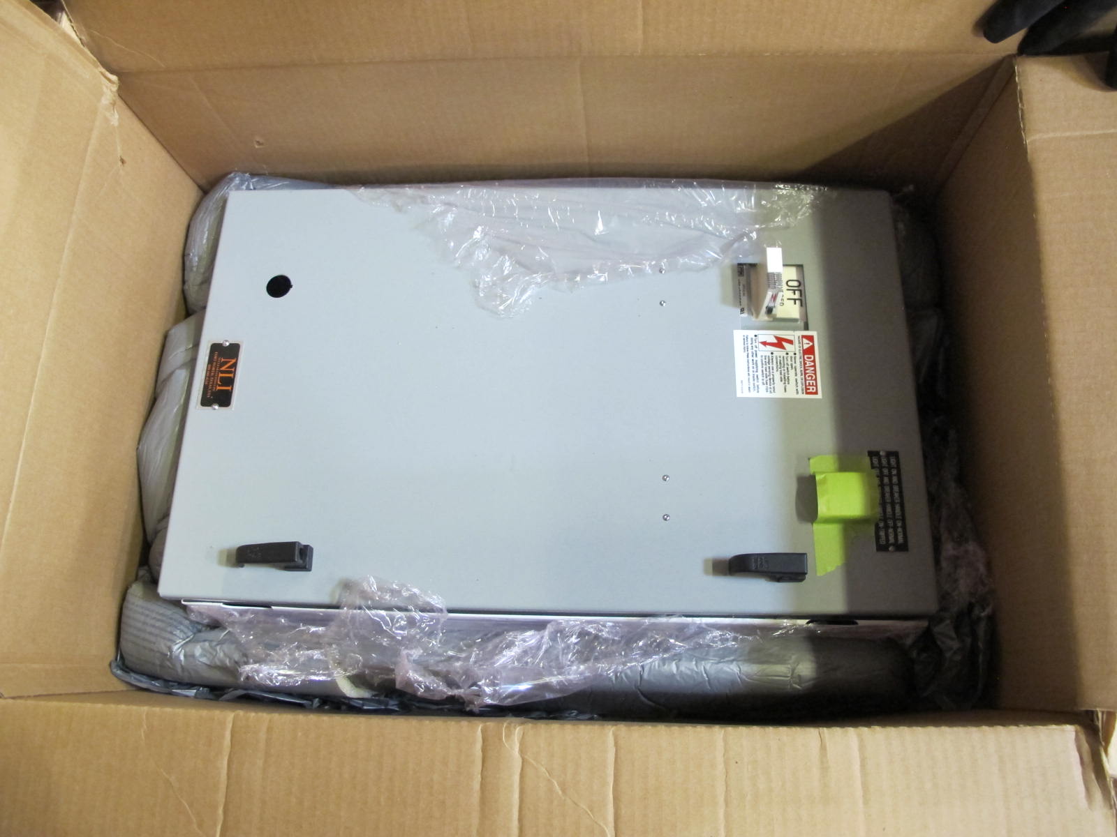 LOT TO INCLUDE NLI STARTERS: (1) STARTER, ELECTRIC MOTOR TYPE, MCC BUCKET KIND, 24"H X 14"W SIZE, 2 NEMA SIZE. COMPLETE WITH DOOR. INCLUDES THE FOLLOWING COMPONENTS: > NEMA SIZE 2 FULL VOLTAGE REVERSING STARTER, WITH   BIMETALLIC OVERLOAD RELAY (INCLUDES THREE HEATERS) > 4NO <(>&<)> 4NCAUXILIARY CONTACTS > 50A MAGNETIC ONLY CIRCUIT BREAKER > 200VA CURRENT POTENTIAL TRANSFORMER > THREE 2500 OHM 25W ADJUSTABLE RESIST, (1) STARTER, ELECTRIC MOTOR TYPE, MCC BUCKET KIND, 36"H X 14"W SIZE, 1 NEMA SIZE. COMPLETE WITH DOOR. INCLUDES THE FOLLOWING COMPONENTS: > NEMA SIZE 1 FULL VOLTAGE NON-REVERSING STARTER,   WITH BIMETALLIC OVERLOAD RELAY (INCLUDES THREE   HEATERS) > 4NO <(>&<)> 4NC AUXILIARY CONTACTS > 7A MAGNETIC ONLY CIRCUIT BREAKER > 200VA CURRENT POTENTIAL TRANSFORMER > SEVEN 2500 OHM 25W ADJUSTABLE, (1) STARTER, ELECTRIC MOTOR TYPE, MCC BUCKET KIND, 18"H X 14"W SIZE, 1 NEMA SIZE. COMPLETE WITH DOOR. INCLUDES THE FOLLOWING COMPONENTS: > NEMA SIZE 1 FULL VOLTAGE REVERSING STARTER   (8736SC07V02BSX2222), WITH BIMETALLIC OVERLOAD   RELAY (INCLUDES THREE HEATERS) > 4NO <(>&<)> 4NC AUXILIARY CONTACTS > 7A MAGNETIC ONLY CIRCUIT BREAKER (HMCP007C0C) > 200VA CURRENT POTENTIAL TRANSFORMER, (1) STARTER, ELECTRIC MOTOR TYPE, MCC BUCKET KIND, 18"H X 14"W SIZE, 1 NEMA SIZE. COMPLETE WITH DOOR. INCLUDES THE FOLLOWING COMPONENTS: > NEMA SIZE 1 FULL VOLTAGE NON-REVERSING STARTER   (8536SC03V02BSX22), WITH BIMETALLIC OVERLOAD RELAY   (INCLUDES THREE HEATERS) > 4NO <(>&<)> 4NC AUXILIARY CONTACTS > 15A MAGNETIC ONLY CIRCUIT BREAKER (HMCP015E0C) > 200VA CURRENT POTENTIAL TRANSFORM. LOCATED AT W-50 . LOADING AND HANDLING FEE $25-441