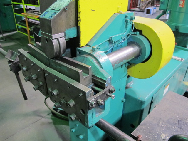 PINES VERTICAL TUBE BENDER, MODEL 5T, BENDING CAPACITY: 1" X .065", 5/8" ROUND BAR, 100 DEGREES MAX. ANGLE, DIGITAL DIAL-A-BEND CONTROL, S/N 34592-10