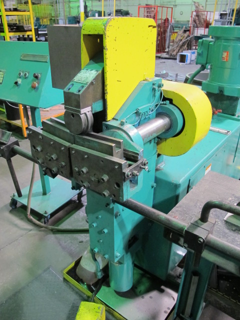 PINES VERTICAL TUBE BENDER, MODEL 5T, BENDING CAPACITY: 1" X .065", 5/8" ROUND BAR, 100 DEGREES MAX. ANGLE, DIGITAL DIAL-A-BEND CONTROL, S/N 34592-10