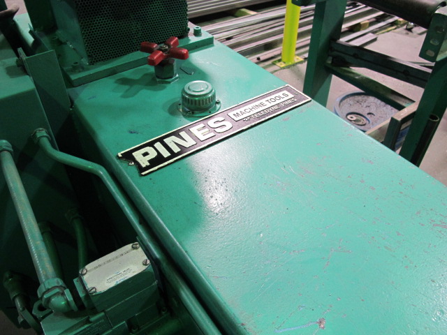 PINES VERTICAL TUBE BENDER, MODEL 5T, BENDING CAPACITY: 1" X .065", 5/8" ROUND BAR, 100 DEGREES MAX. ANGLE, DIGITAL DIAL-A-BEND CONTROL, S/N 34592-10