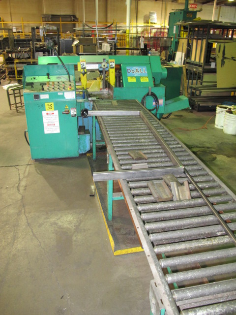 DOALL SAW, MODEL C305A HORIZONTAL 12î X 12î BAND SAW, AUTOMATIC BAR FEED, HYDRAULIC VISES-11