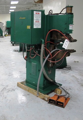 ACME PRESS TYPE SPOT WELDER, MODEL PTOP-12-40, 40 KVA, 12î ARMS, S/N 7557-31