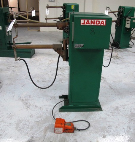 JANDA PRESS TYPE SPOT WELDER, MODEL R-30-24, 30 KVA, S/N N/A-57