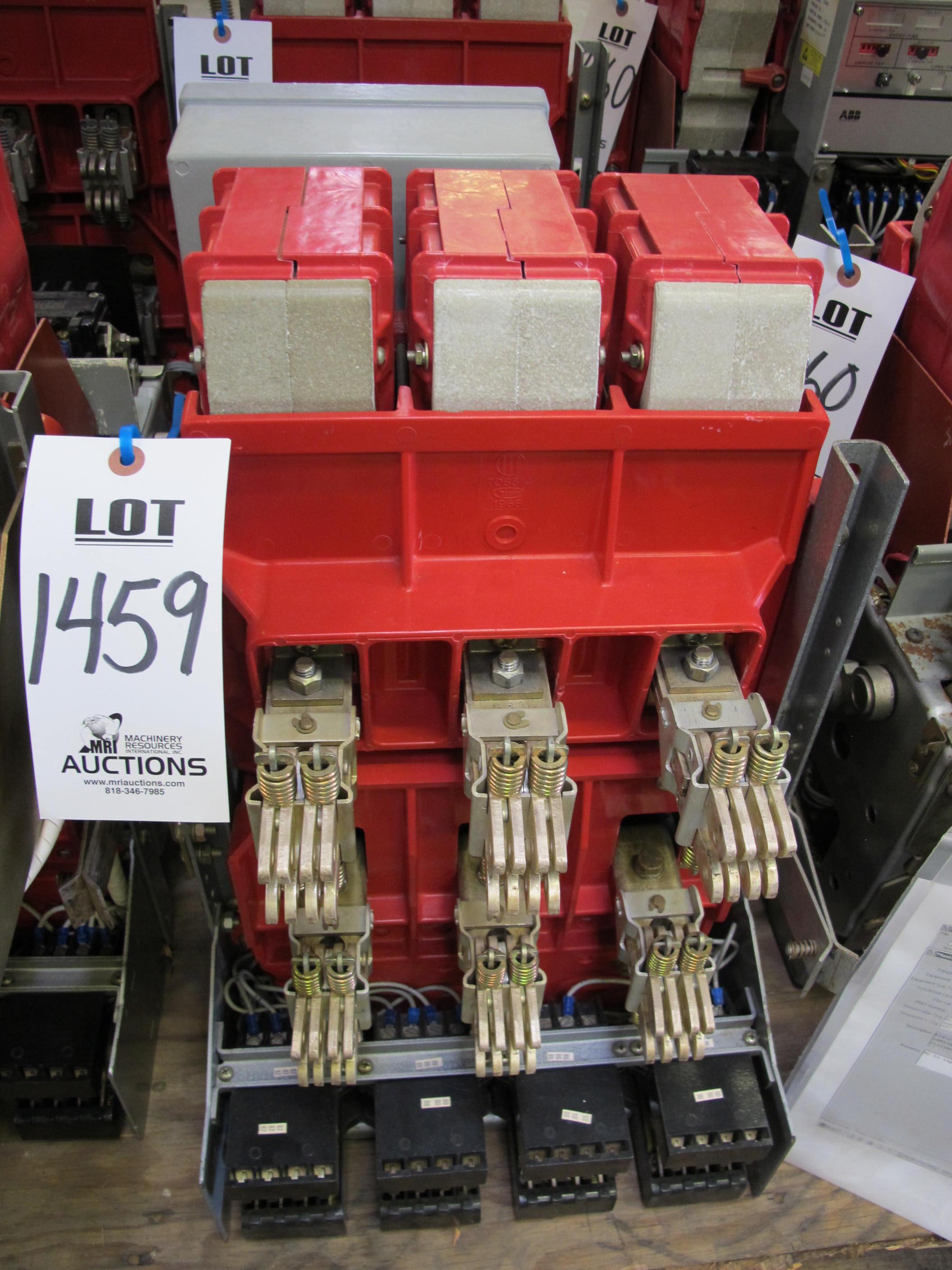 (2) ITE IMPERIAL CIRCUIT BREAKERS, TYPE K600-S, FRAME SIZE 600 AMP, 60 HZ, ABB SOLID STATE TRIP TYPE SS. LOADING & HANDLING $15-1459