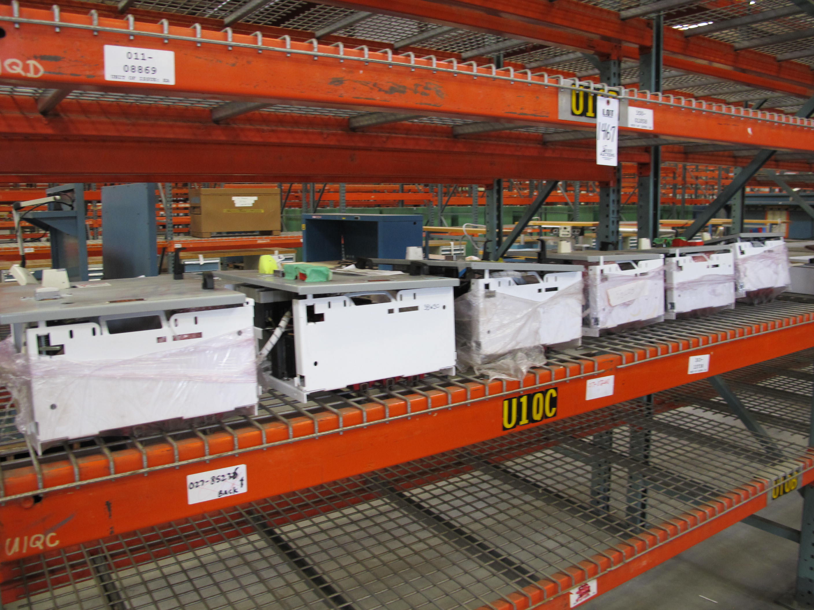 (6) NLI ELECTRIC MOTOR STARTERS, WITH SQUARE-D AND MICRON PARTS. LOADING & HANDLING $15-1467