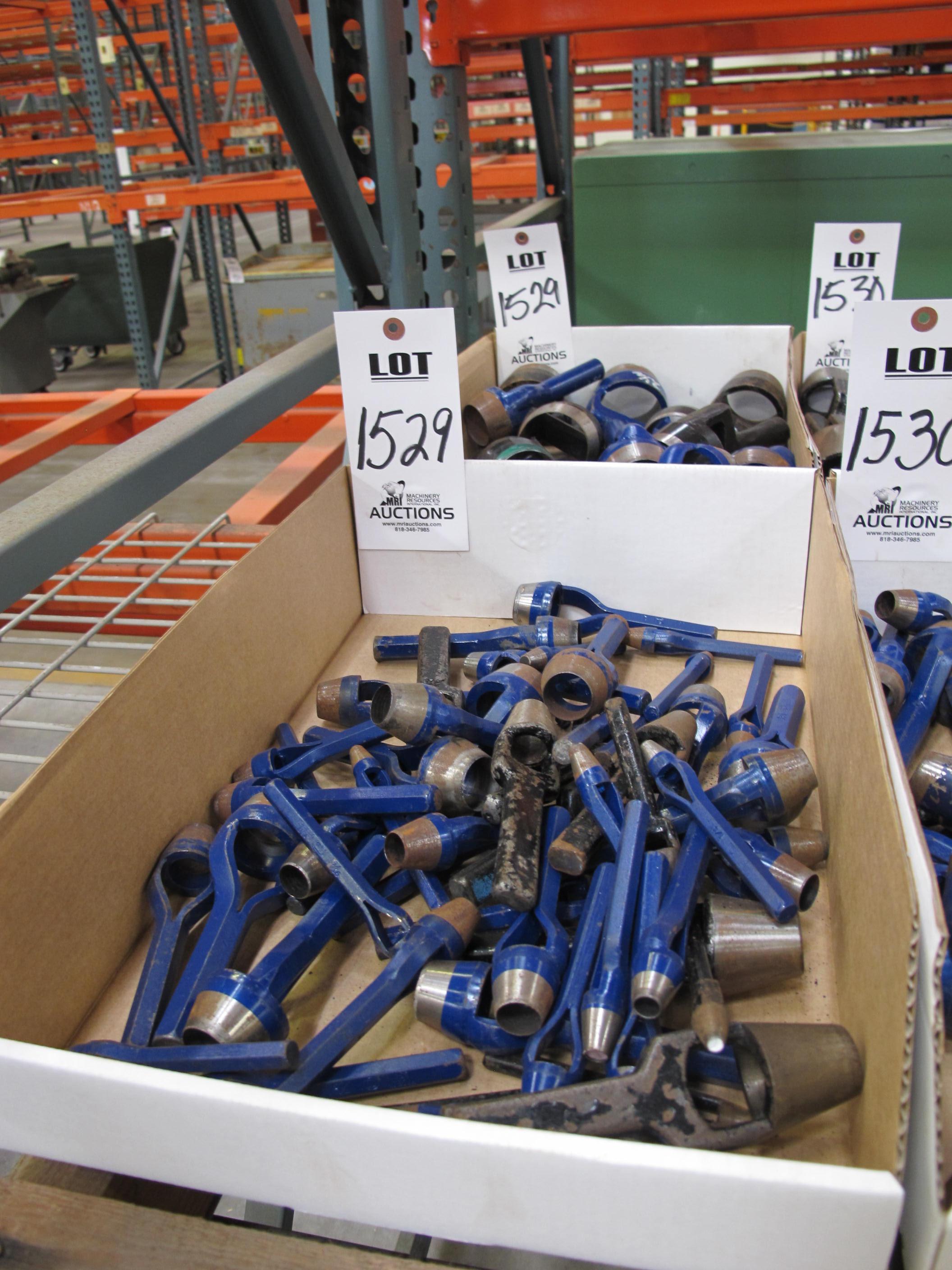 STEEL HOLE PUNCHES, VARIED SIZES. LOADING & HANDLING $5-1529