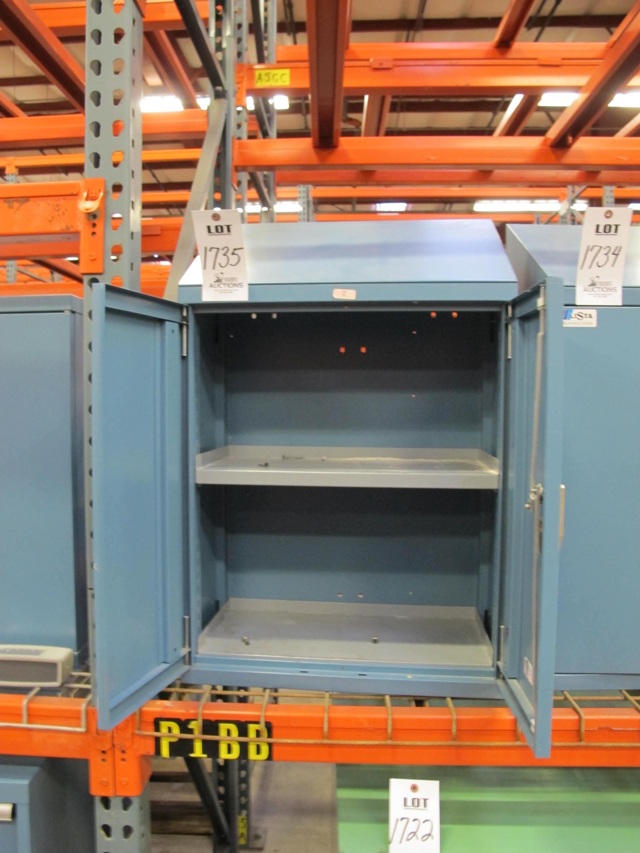 LISTA 1 SHELF LOCKER CABINET. LOADING & HANDLING $5-1735
