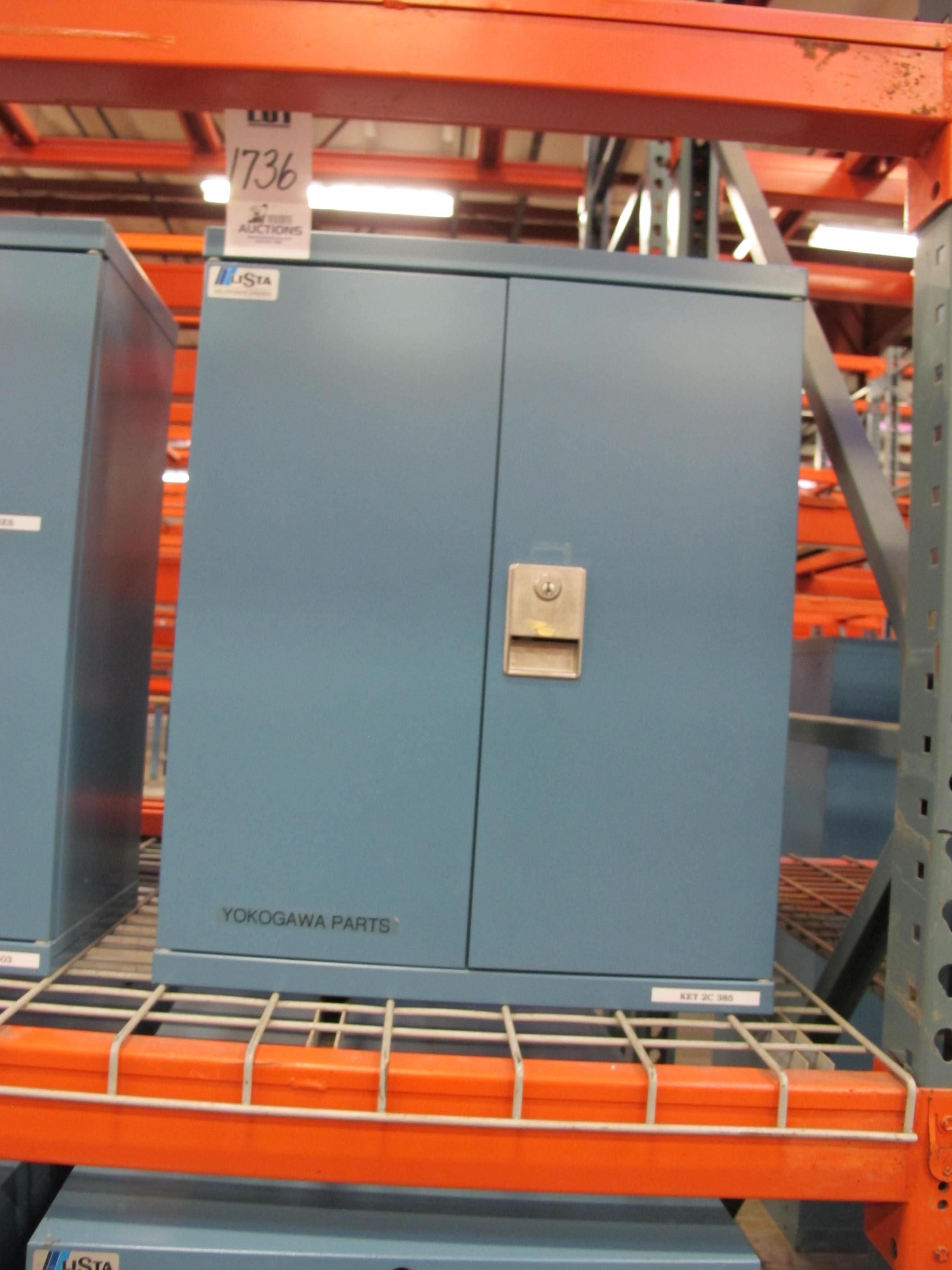 LISTA 1 SHELF LOCKER CABINET. LOADING & HANDLING $5-1736