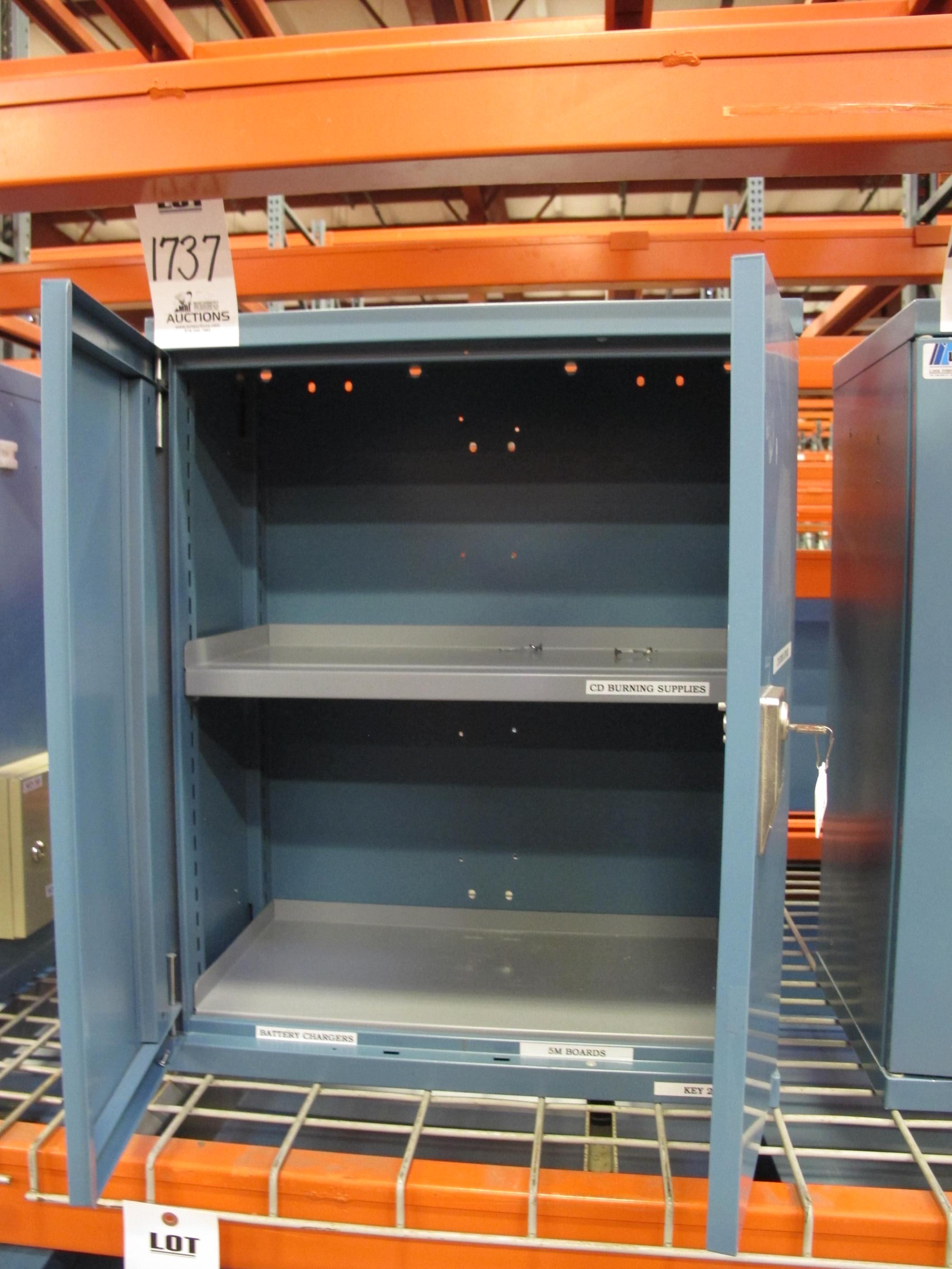 LISTA 1 SHELF LOCKER CABINET. LOADING & HANDLING $5-1737