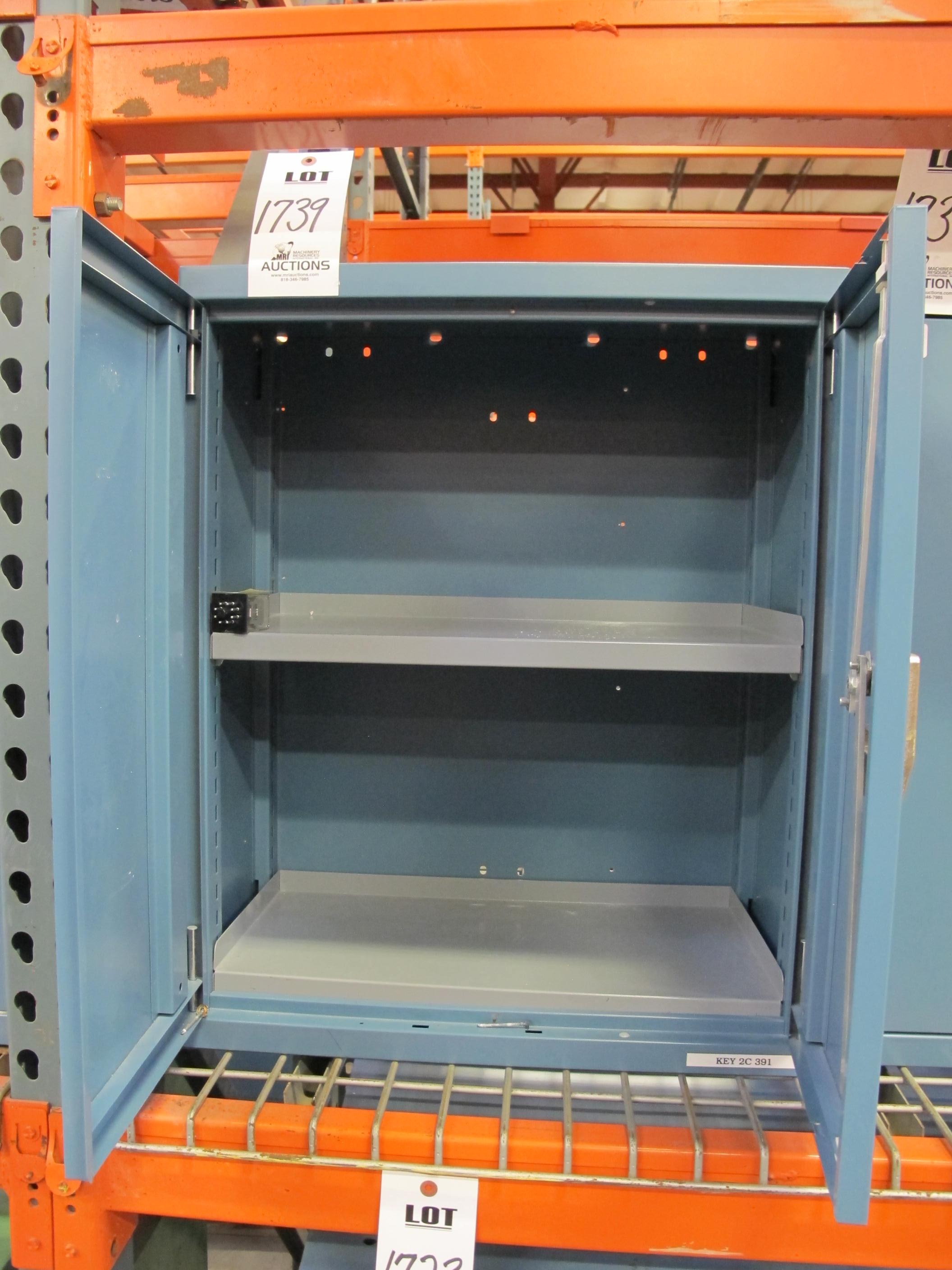 LISTA 1 SHELF LOCKER CABINET. LOADING & HANDLING $5-1739