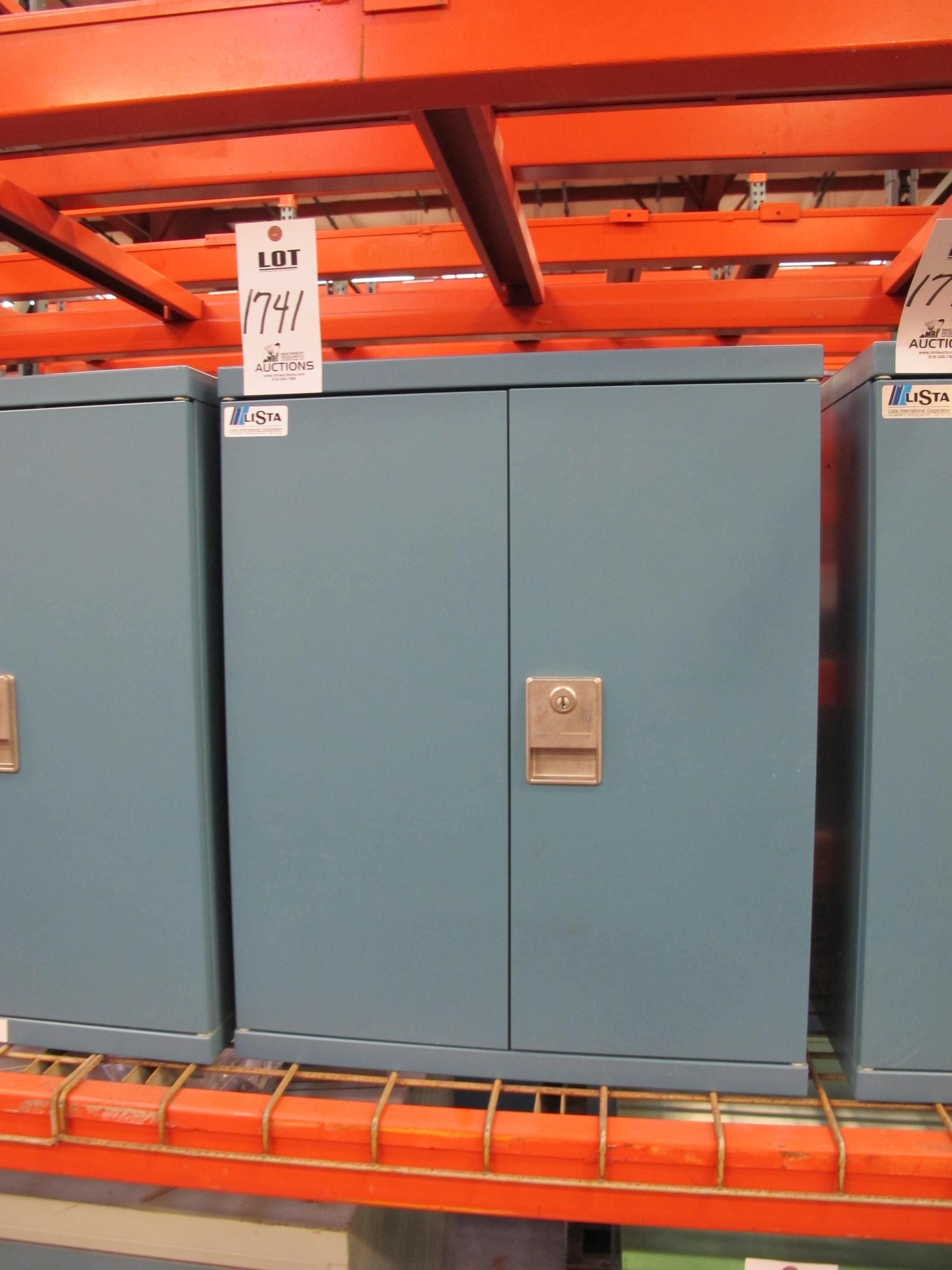 LISTA 2 SHELF LOCKER CABINET. LOADING & HANDLING $5-1741