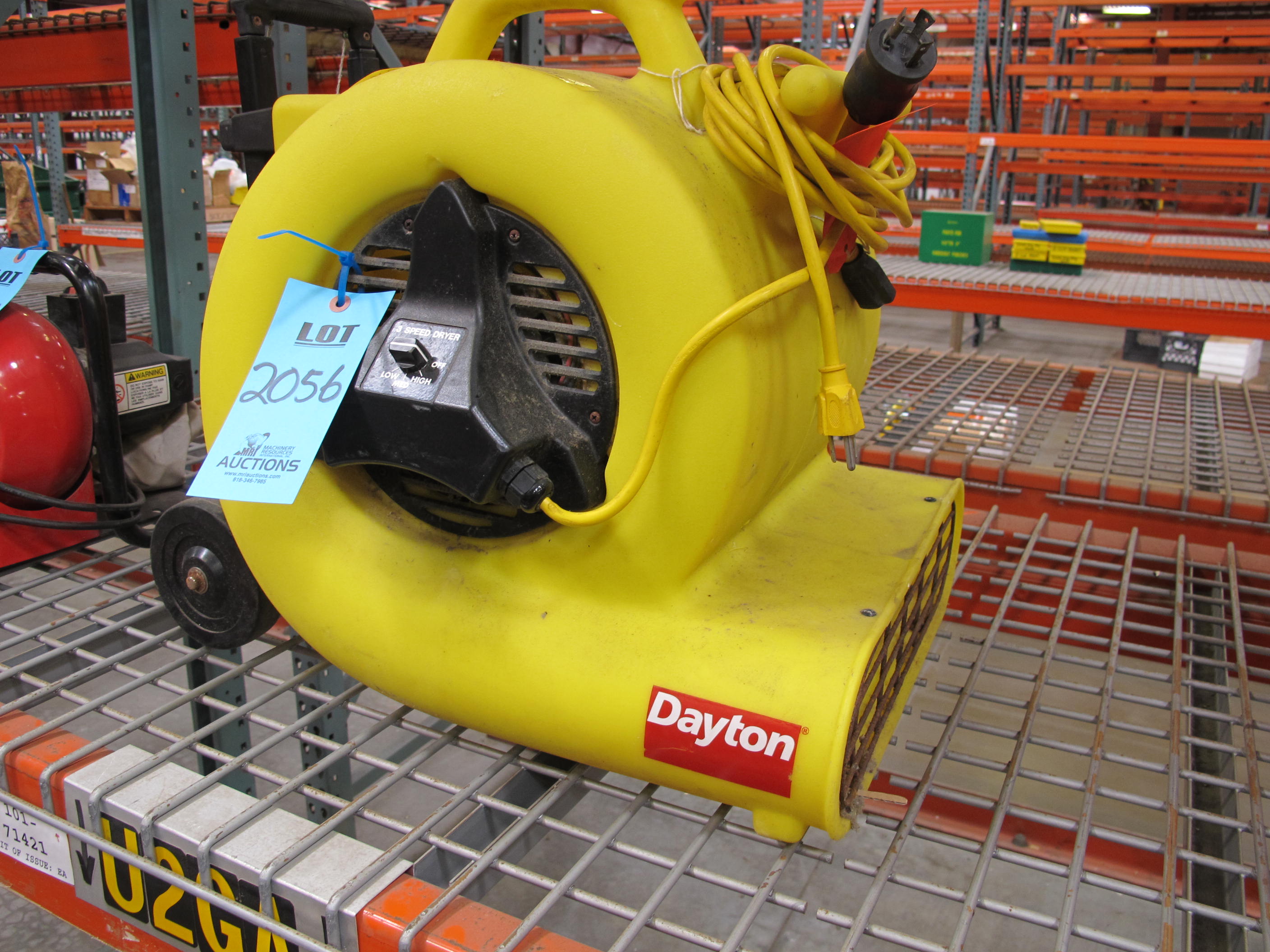DAYTON INDUSTRIAL DRYER FAN-2056