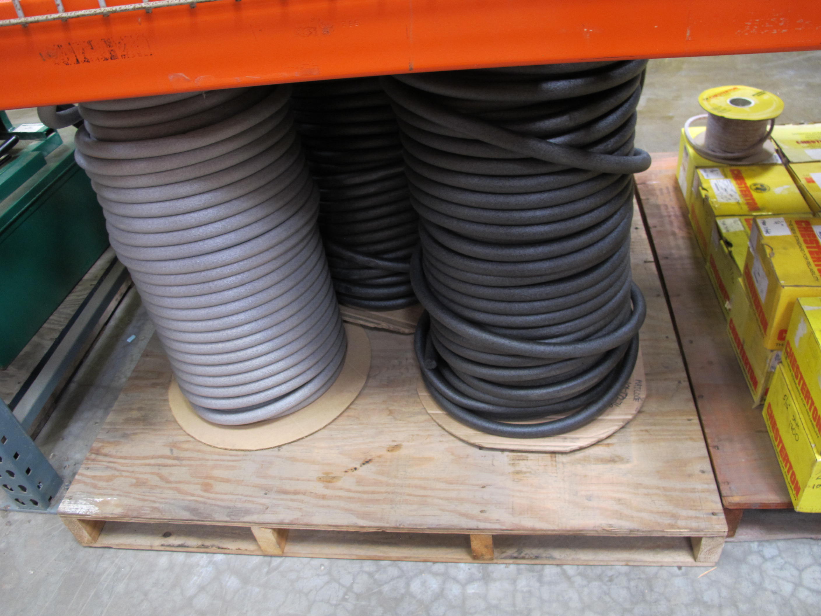 (5) MISC. ROUND INSULATION STOCK SPOOLS, VARIED-2106