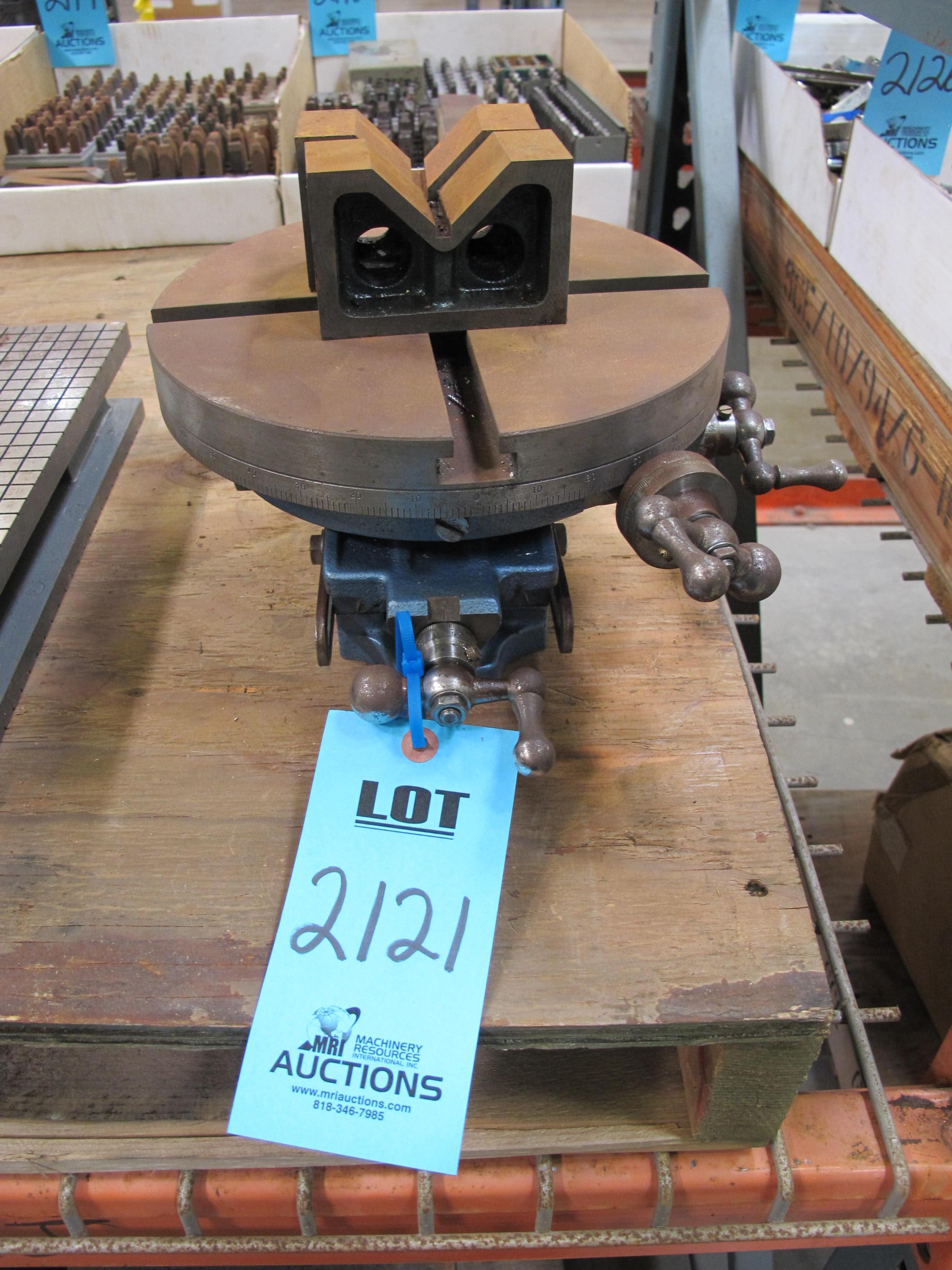 COMPOUND VISE WITH ROTARY TABLE-2121