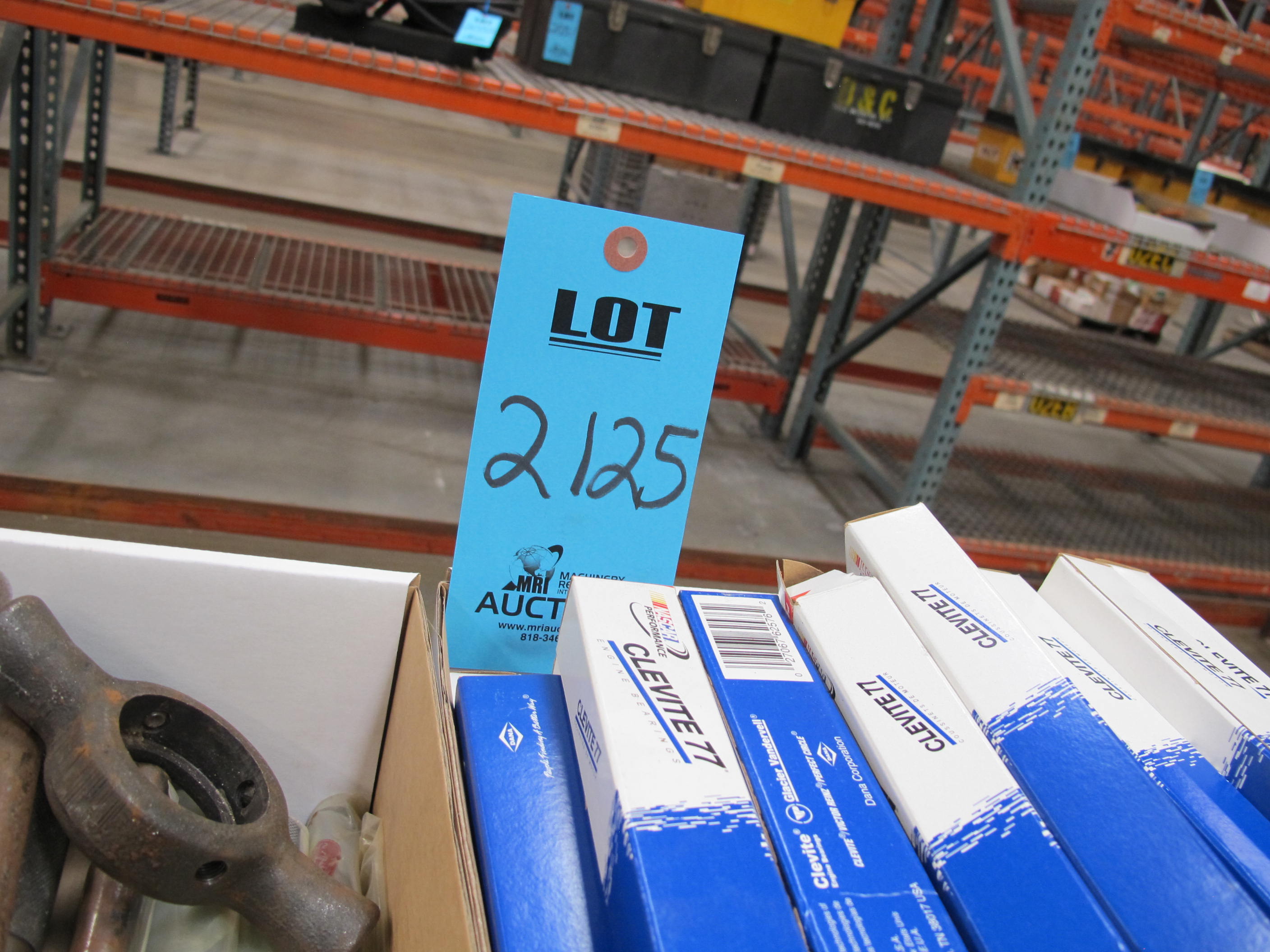 CLEVITE 77  MPR-1 PLASTIGAGE PLASTIC CLEARANCE INDICATORS, .002"-.006"-2125