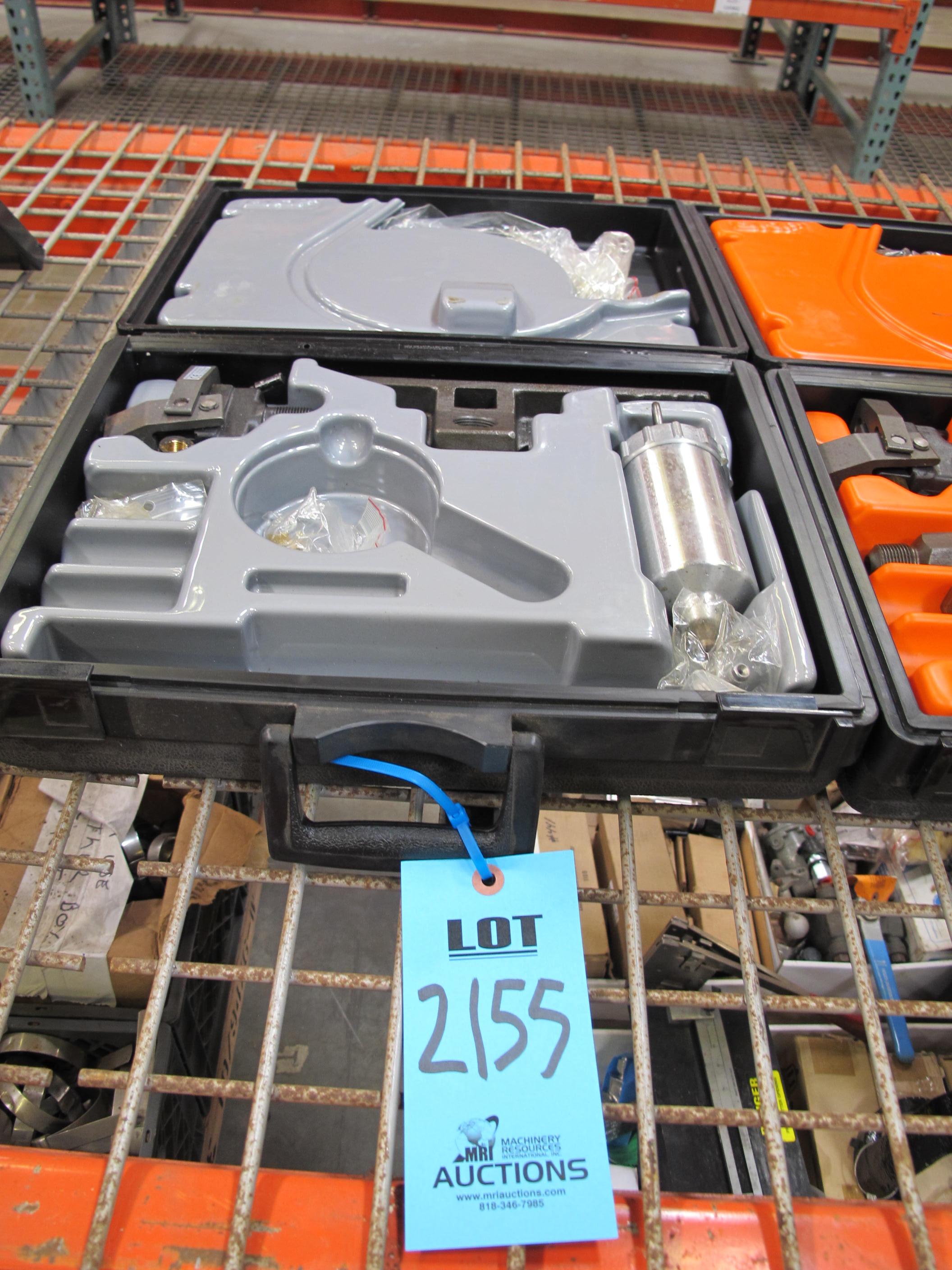 (2) SKF ADAPTOR BLOCK KITS, MODEL NUMBER 226402 *1 KIT MISSING GAUGE AND NUTS,BOLTS, AND FITTINGS*-2155