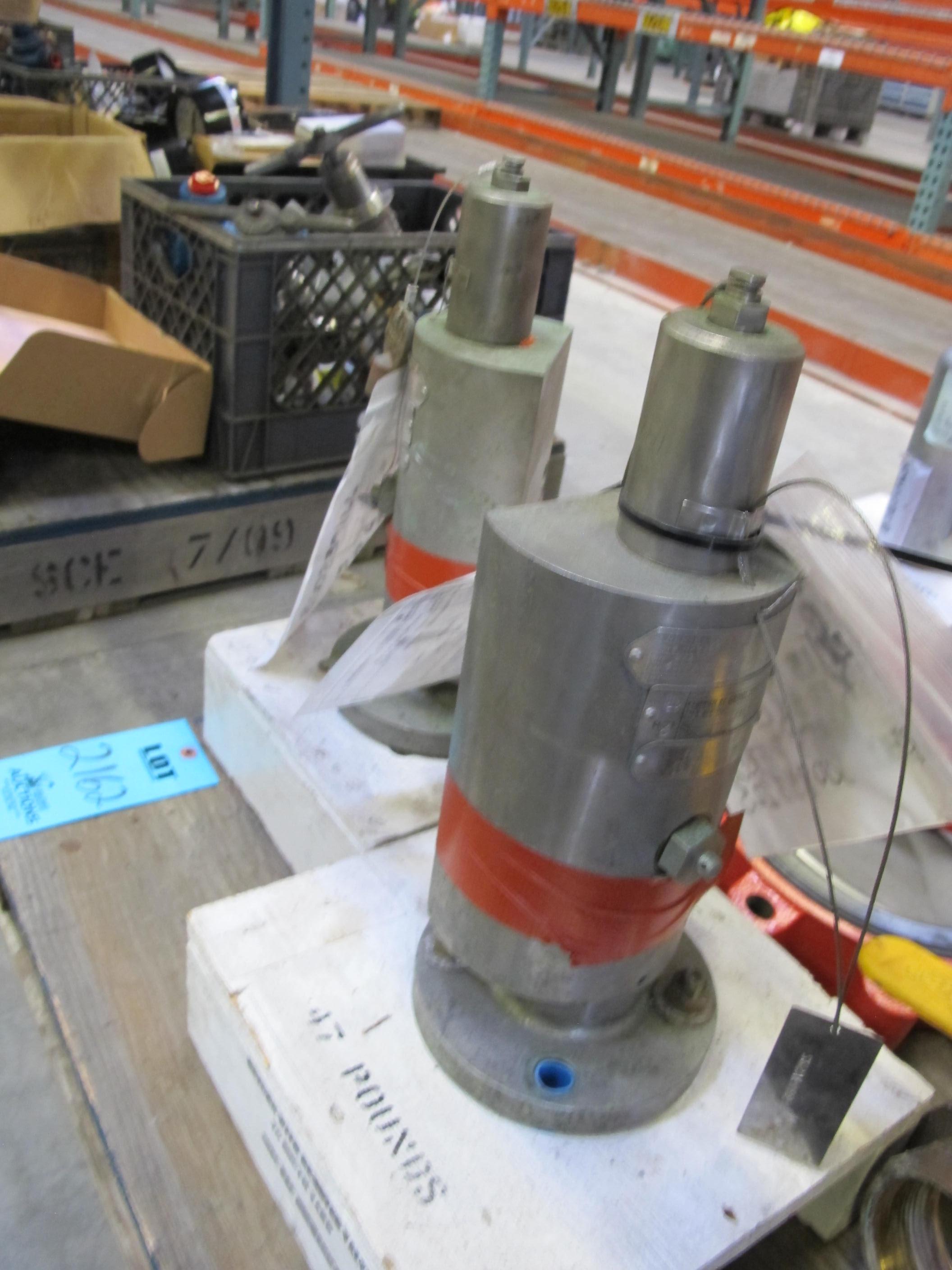 LOT TO INCLUDE: (2) CROSBY VALVE, MODEL JMB-WR-M, 2X2, 85 PSIG, (1 BOX) MISC. VALVE TOOLING AND FITTINGS, (2) ANDERSON GREENWOOD CROSBY VALVE, MODEL 972103M A, 1X1.5-2162