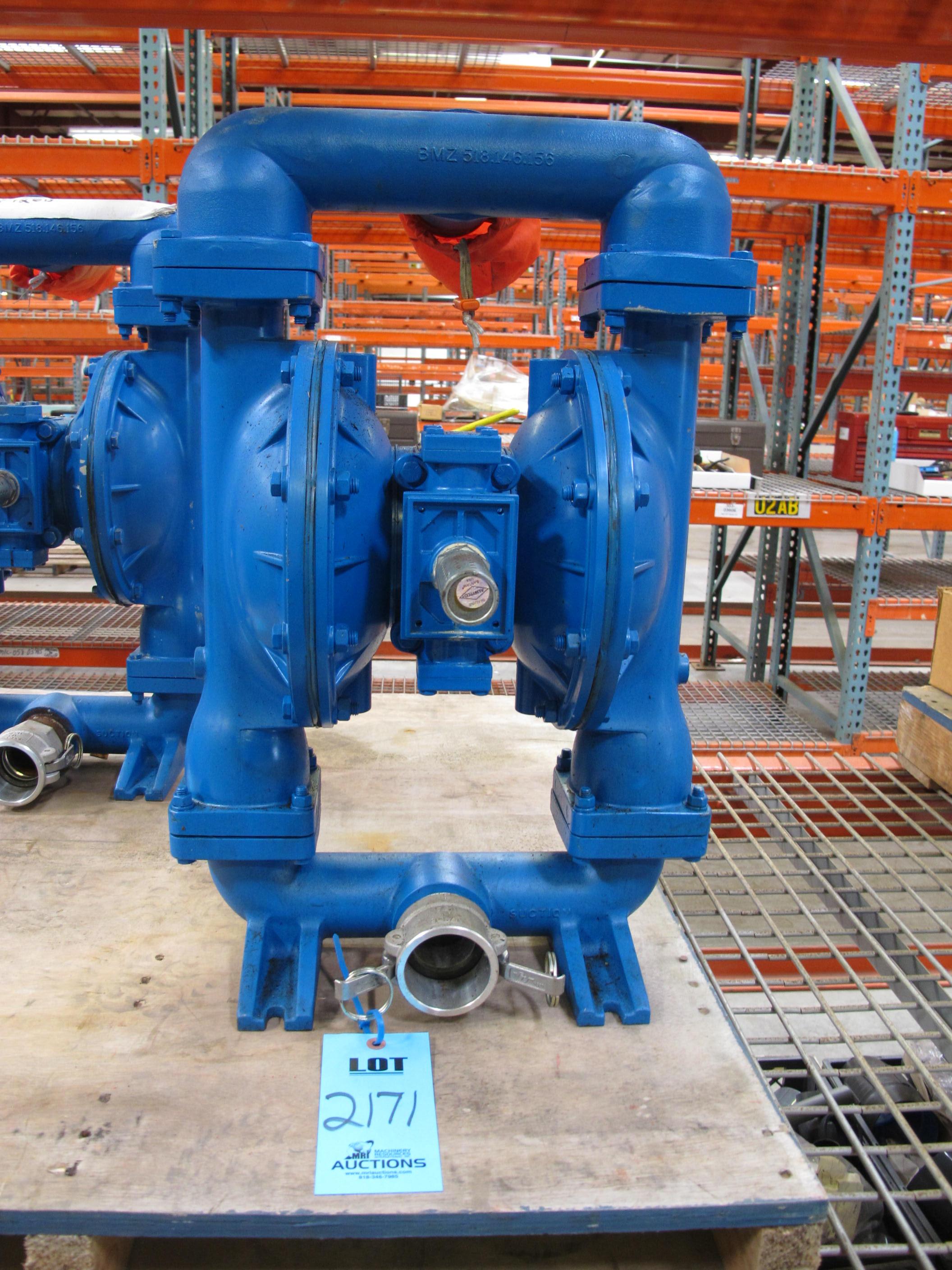 SANDPIPER AIR OPERATED DIAPHRAGM PUMP, MODEL S20B1AGTANS700-2171