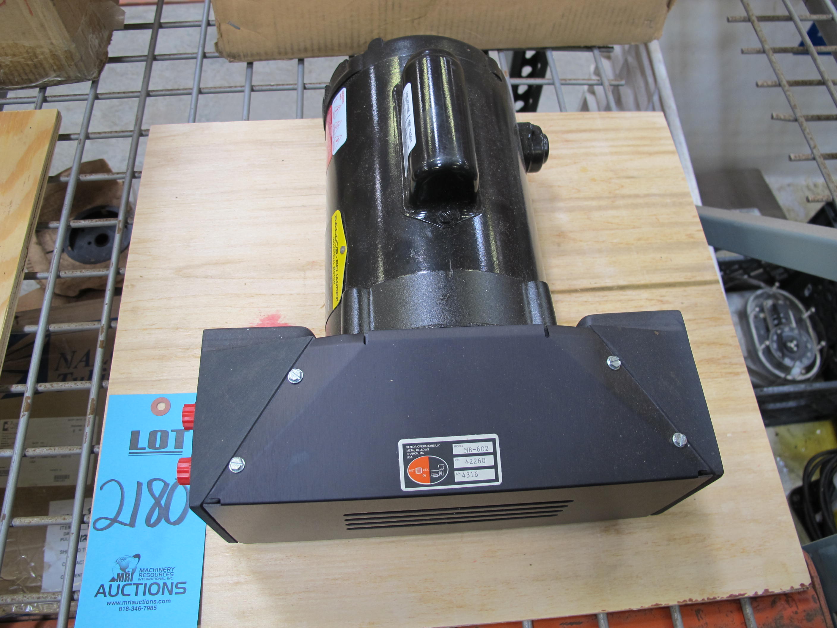 GENERAL ATOMICS ELECTRONIC SYSTEM PUMP, METAL BELLOWS, 3450 RPM, 50/60 HZ-2180