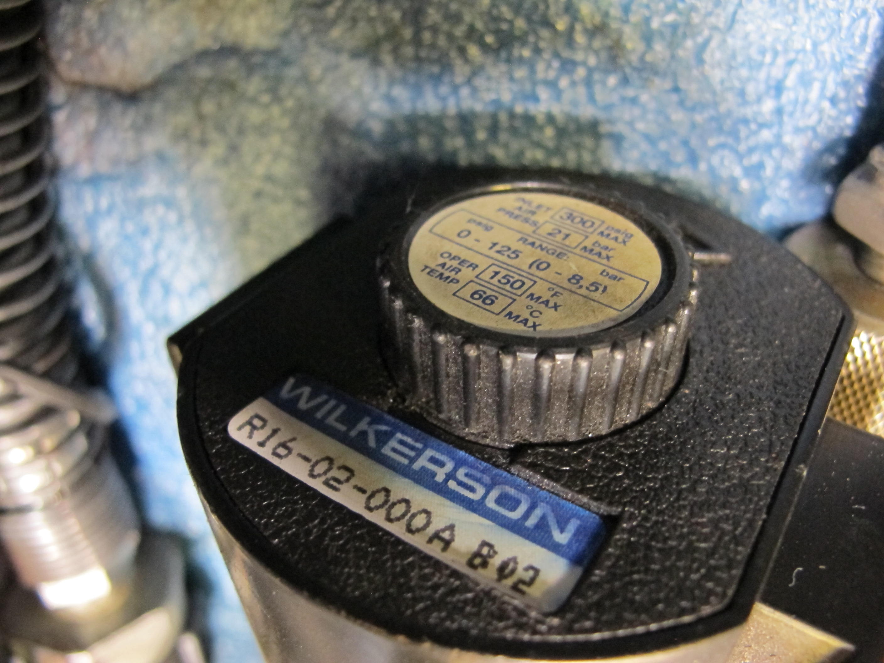 LOT TO INCLUDE: (1) EST/POWER TEAM AIR HYDRAULIC PUMP, MODEL NUMBER PA6-AW, 7500 PSI, (1) WILKERSON INLET AIR PRESS, MISC. PARTS-2199