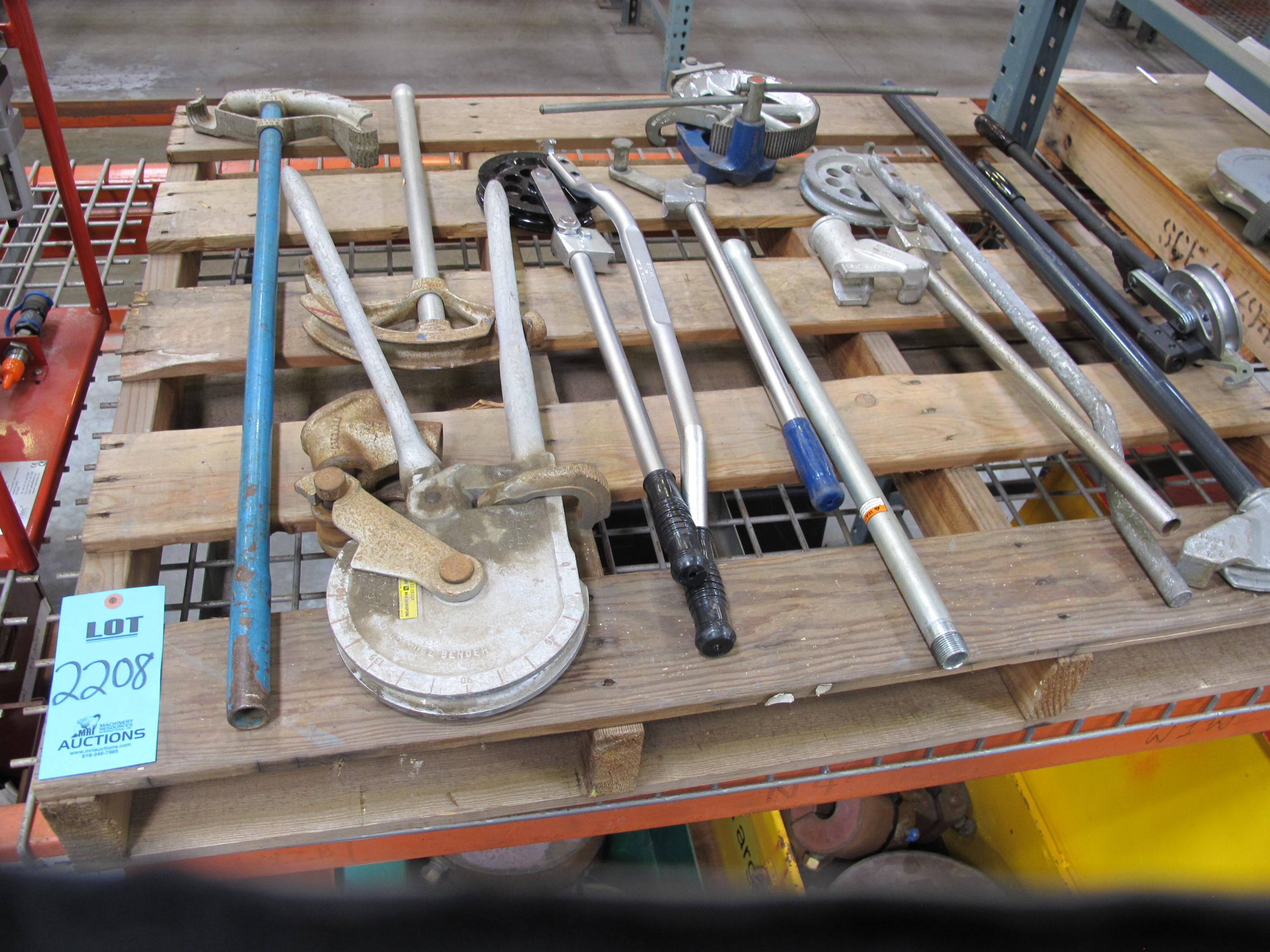 MISC. TUBING AND CONDUIT BENDERS-2208