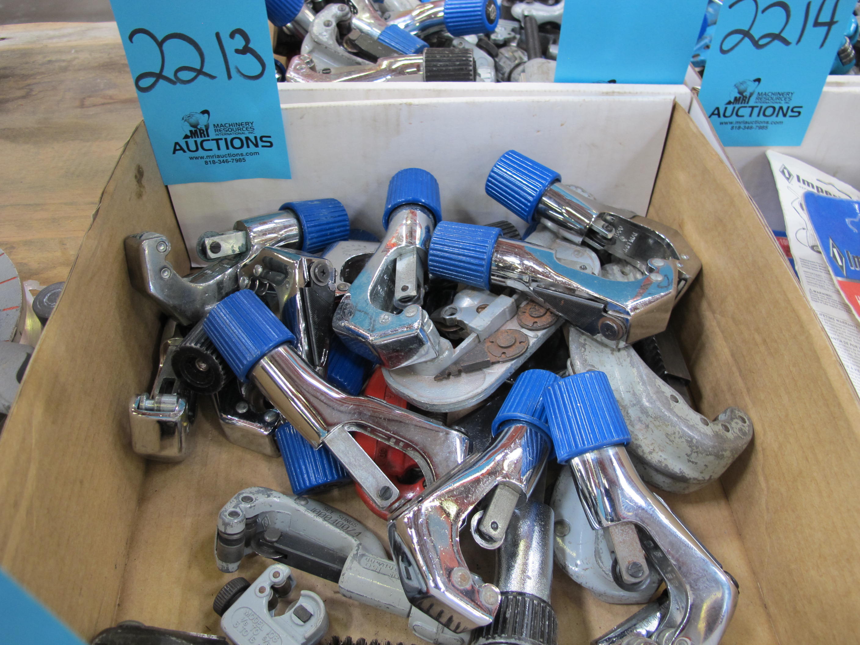 RIDGID AND IMPERIAL TUBE CUTTERS-2213