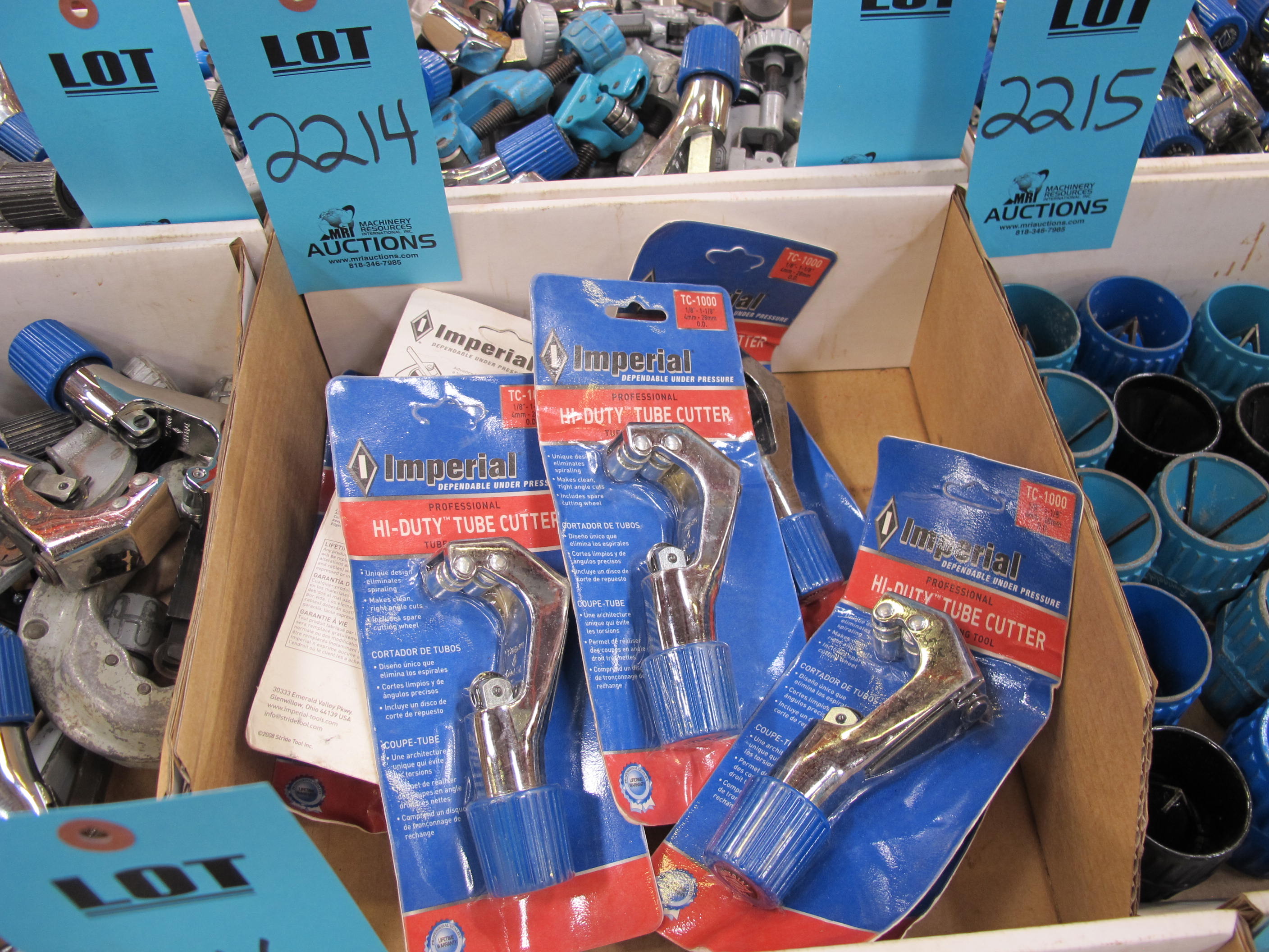 NEW! IMPERIAL TUBE CUTTERS-2214