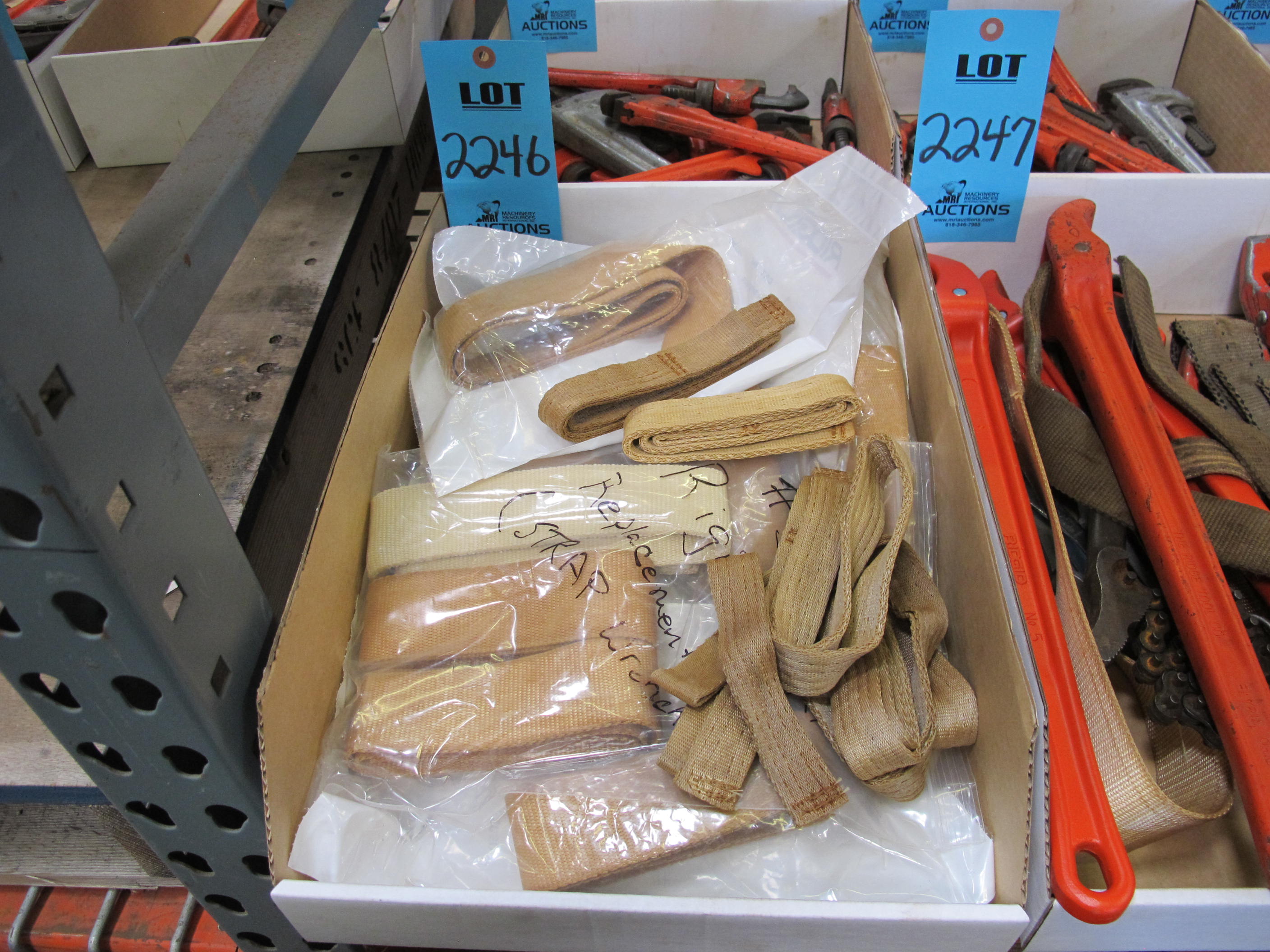 STRAP WRENCH REPLACEMENT STRAPS-2246